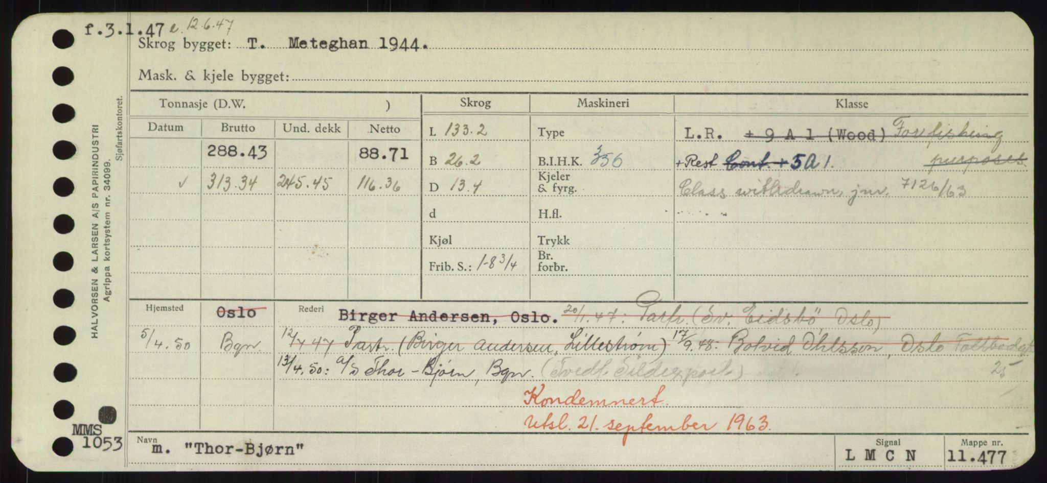 Sjøfartsdirektoratet med forløpere, Skipsmålingen, RA/S-1627/H/Hd/L0038: Fartøy, T-Th, p. 627