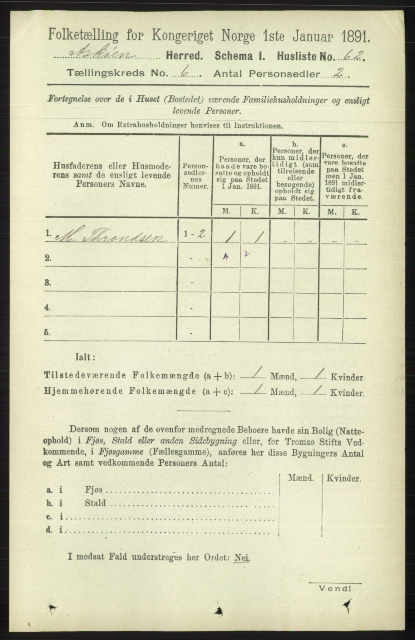 RA, 1891 census for 1247 Askøy, 1891, p. 3986