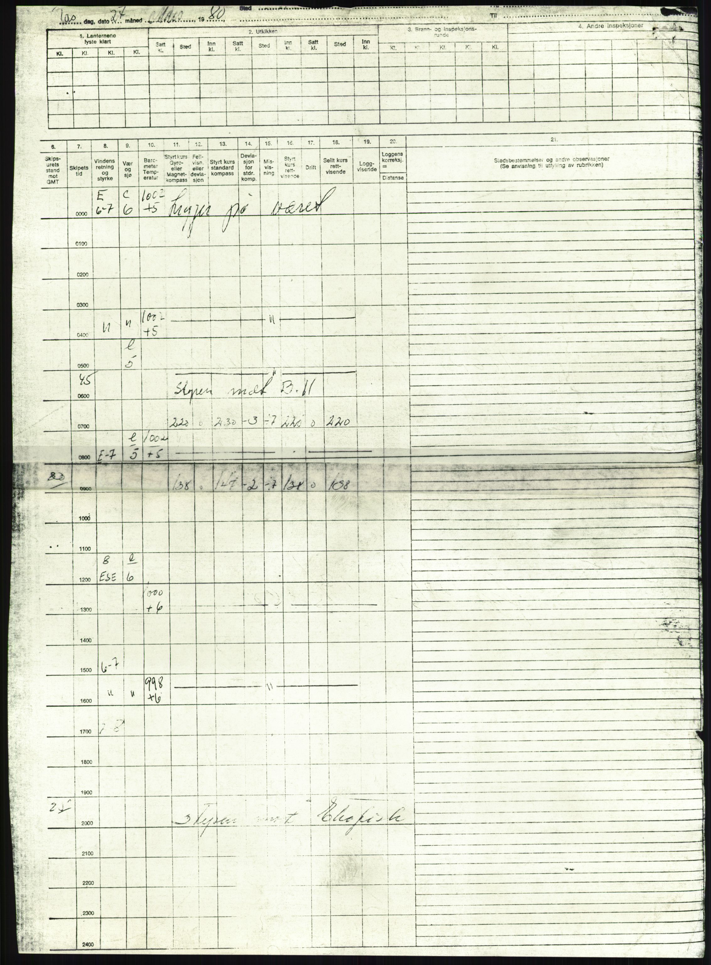 Justisdepartementet, Granskningskommisjonen ved Alexander Kielland-ulykken 27.3.1980, AV/RA-S-1165/D/L0018: R Feltopprydning (Doku.liste + R2, R4-R6 av 6), 1980-1981, p. 427