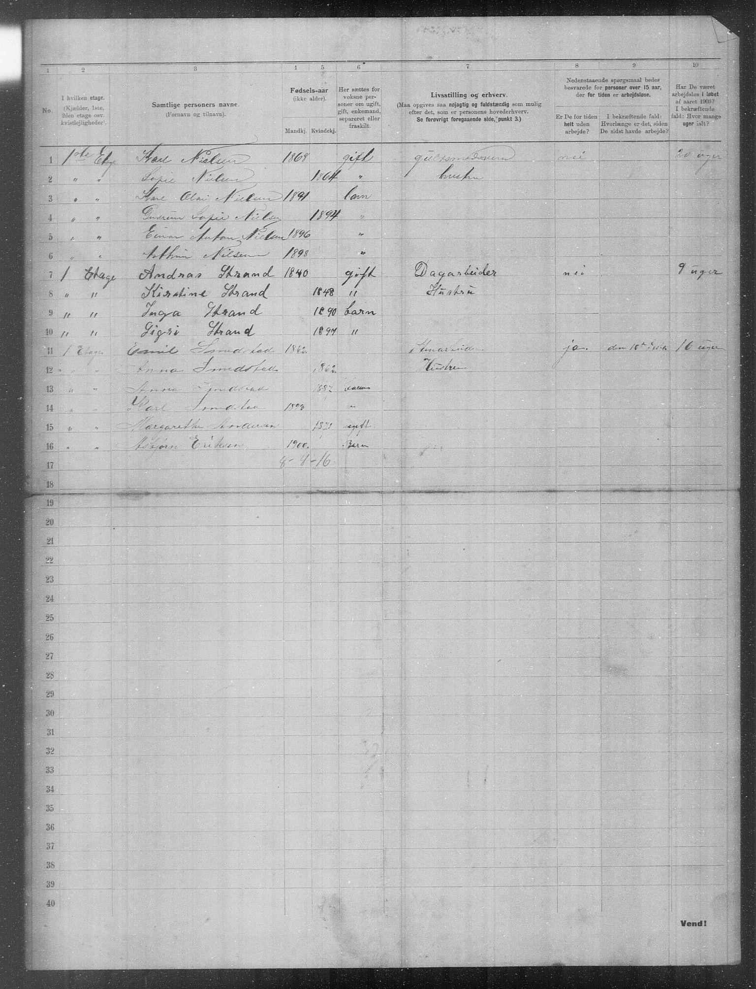 OBA, Municipal Census 1903 for Kristiania, 1903, p. 24787