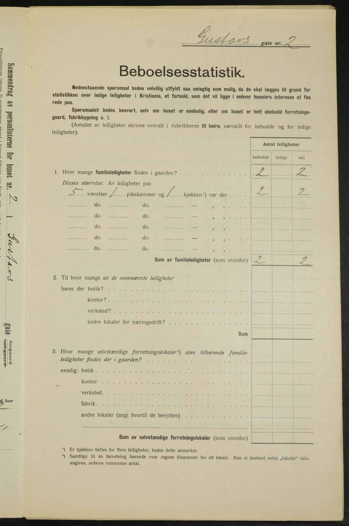 OBA, Municipal Census 1913 for Kristiania, 1913, p. 32505