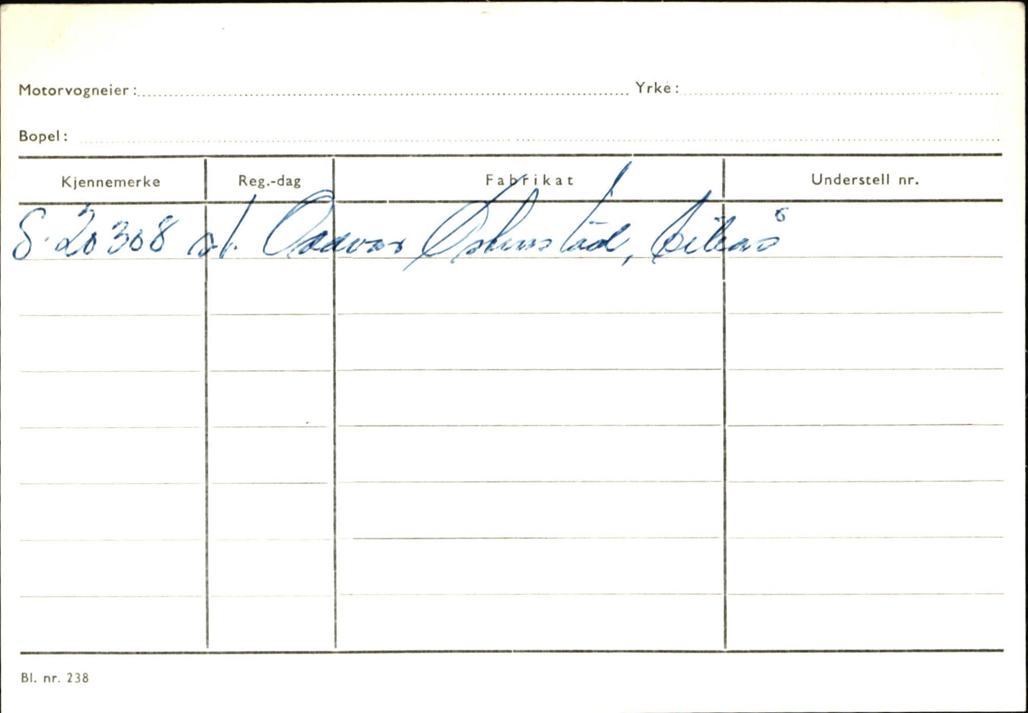 Statens vegvesen, Sogn og Fjordane vegkontor, AV/SAB-A-5301/4/F/L0130: Eigarregister Eid T-Å. Høyanger A-O, 1945-1975, p. 710