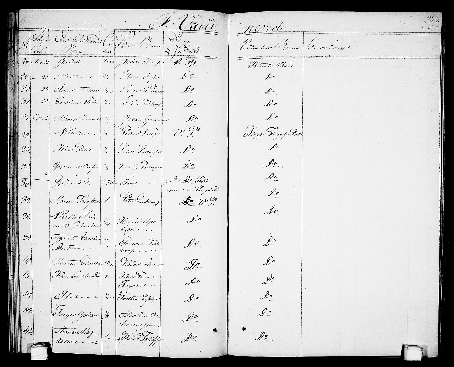 Porsgrunn kirkebøker , SAKO/A-104/G/Gb/L0002: Parish register (copy) no. II 2, 1828-1841, p. 244