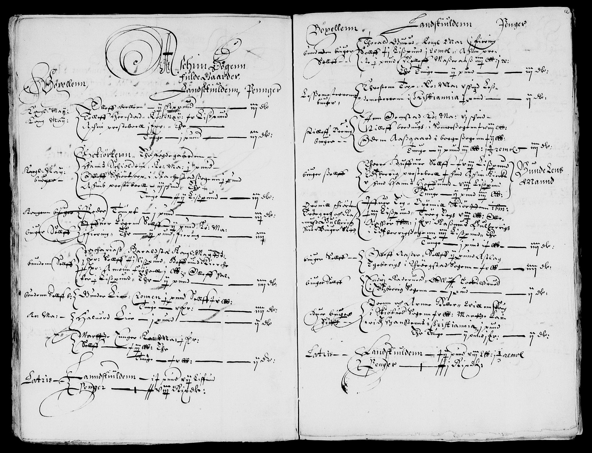 Rentekammeret inntil 1814, Reviderte regnskaper, Lensregnskaper, AV/RA-EA-5023/R/Rb/Rba/L0208: Akershus len, 1651-1652