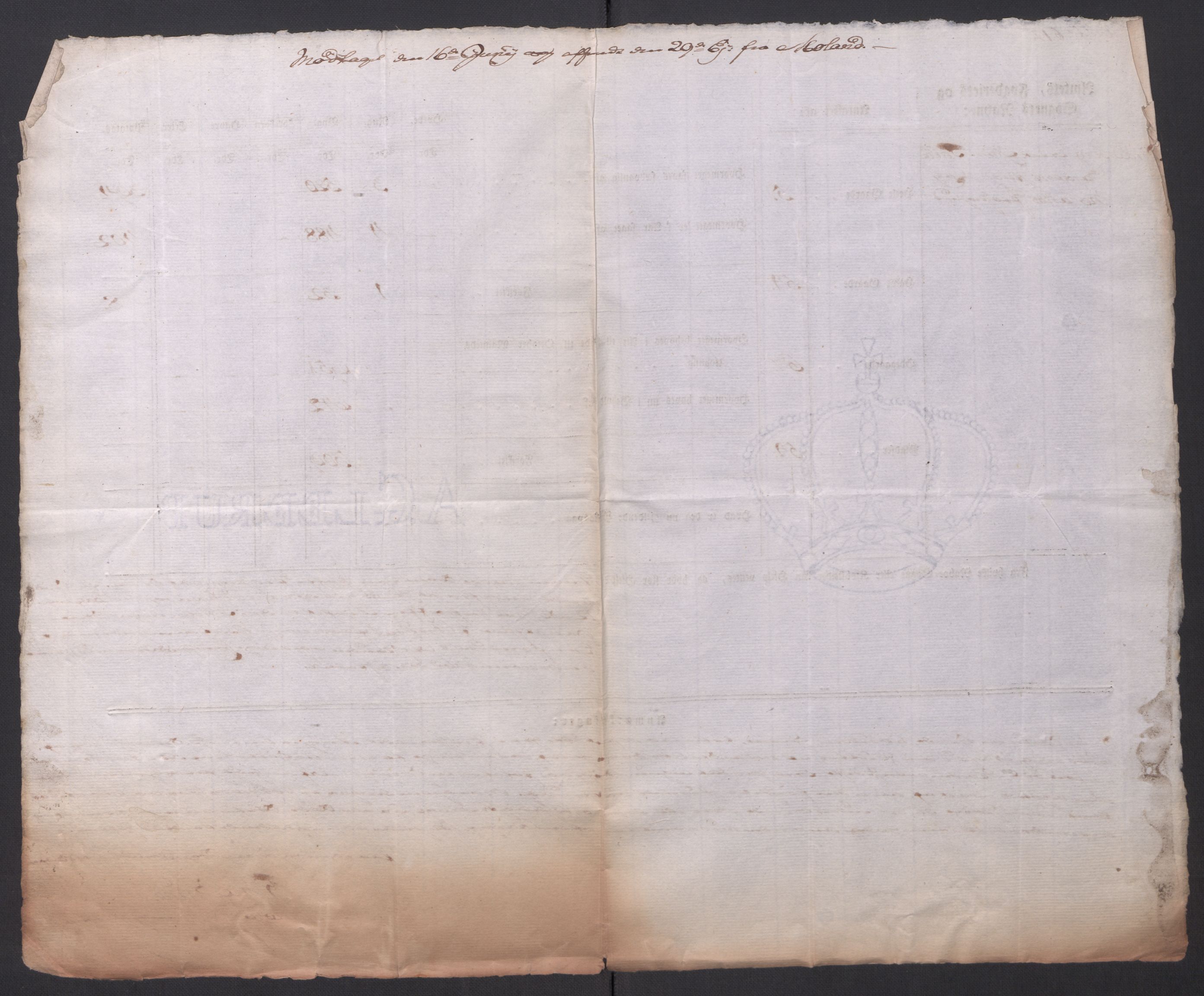 Regjeringskommisjonen 1807-1810, 1. kontor/byrå, AV/RA-EA-2871/Dd/L0014: Kornavl: De utfyldte skjemaer fra sognekommisjonene i Kristiania og Kristiansand stift, 1809, p. 290