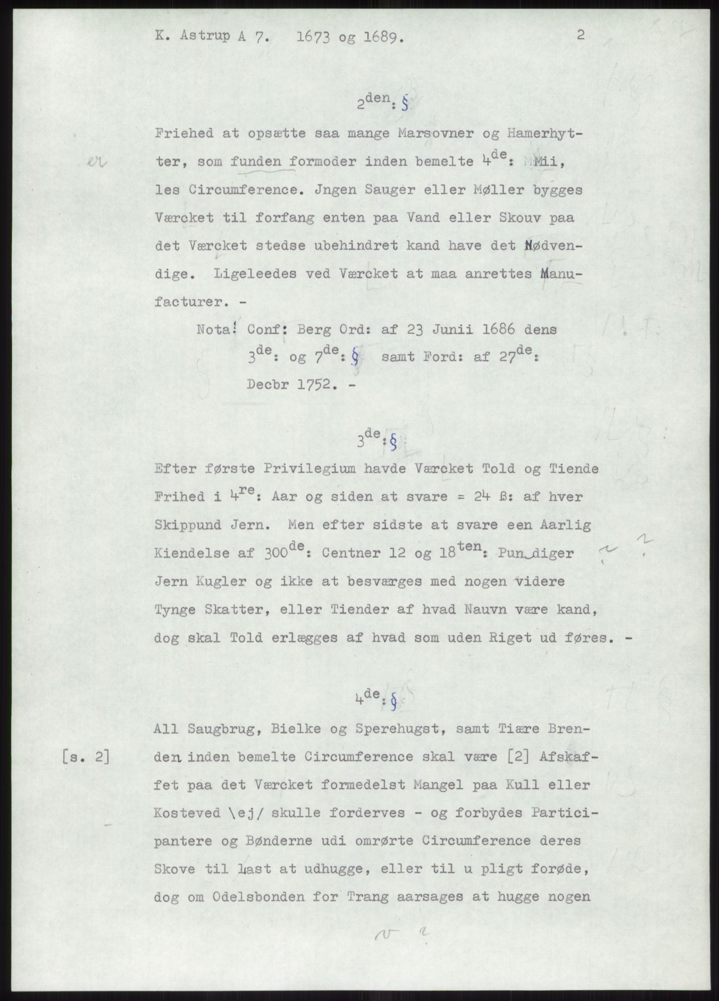 Samlinger til kildeutgivelse, Diplomavskriftsamlingen, AV/RA-EA-4053/H/Ha, p. 1317