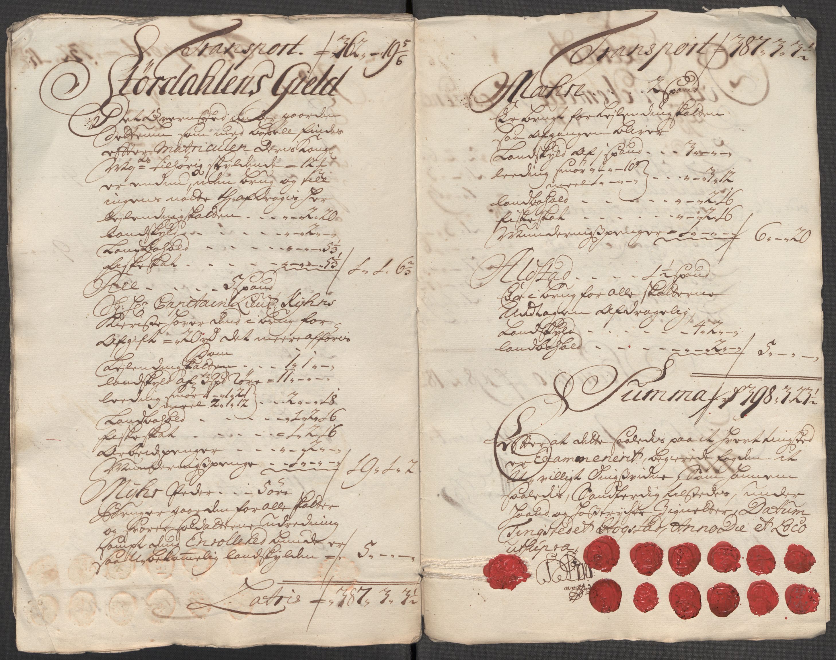 Rentekammeret inntil 1814, Reviderte regnskaper, Fogderegnskap, AV/RA-EA-4092/R62/L4205: Fogderegnskap Stjørdal og Verdal, 1715, p. 306