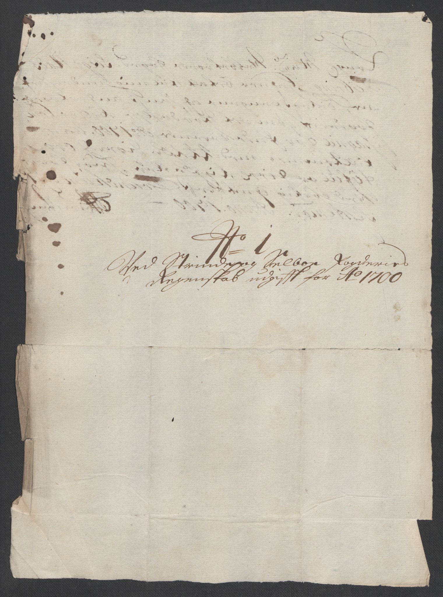 Rentekammeret inntil 1814, Reviderte regnskaper, Fogderegnskap, AV/RA-EA-4092/R61/L4107: Fogderegnskap Strinda og Selbu, 1698-1700, p. 413