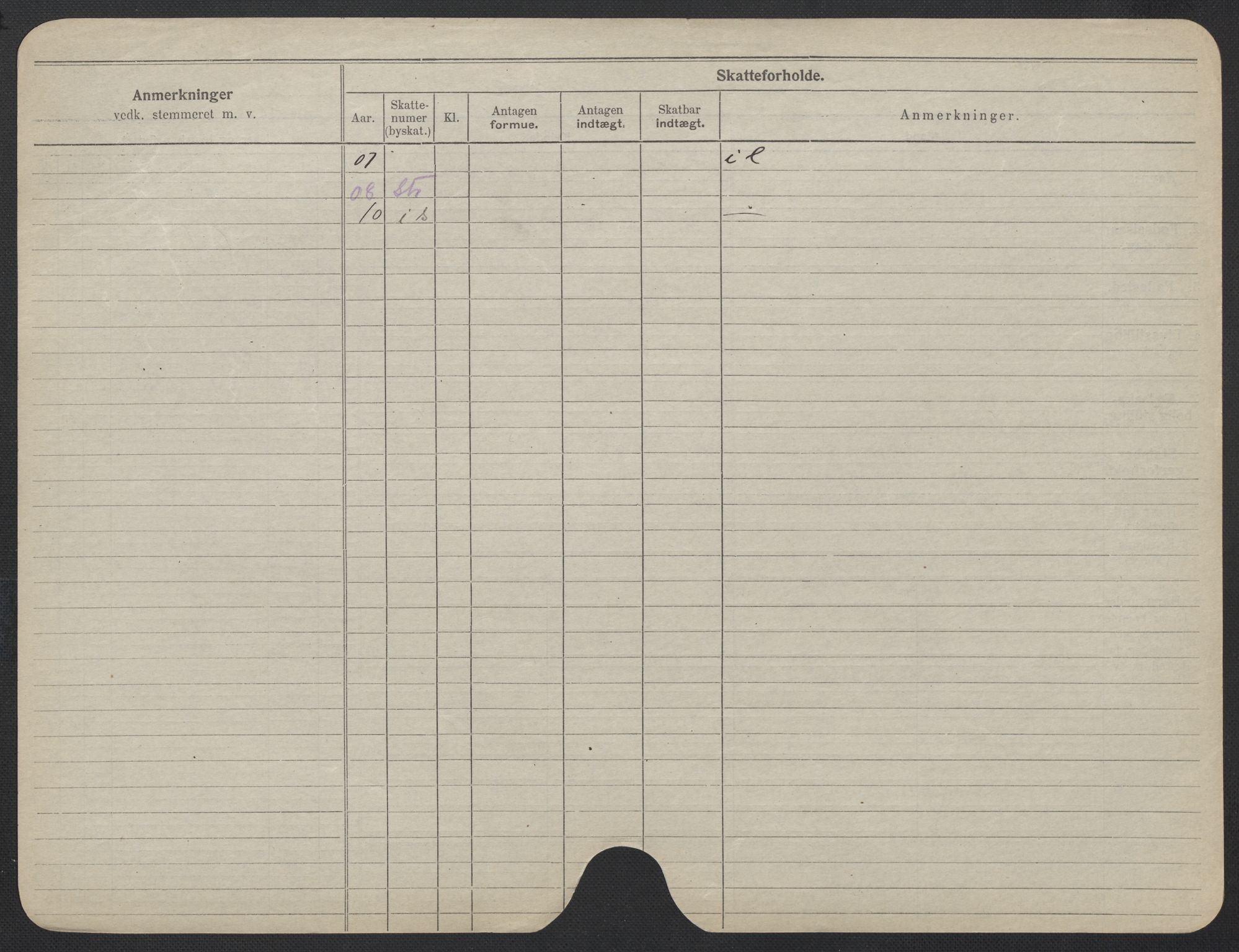 Oslo folkeregister, Registerkort, AV/SAO-A-11715/F/Fa/Fac/L0024: Kvinner, 1906-1914, p. 1153b