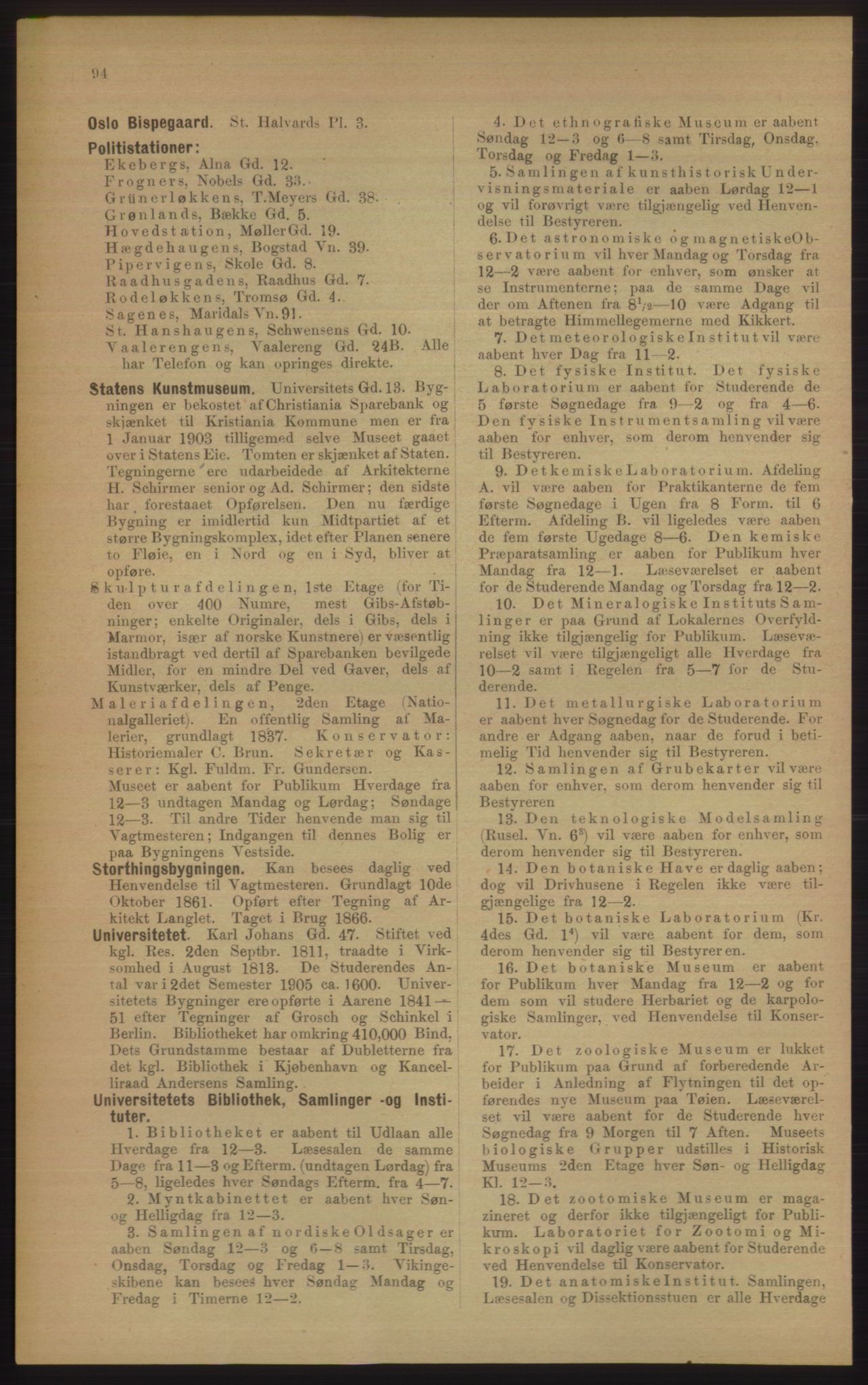 Kristiania/Oslo adressebok, PUBL/-, 1906, p. 94
