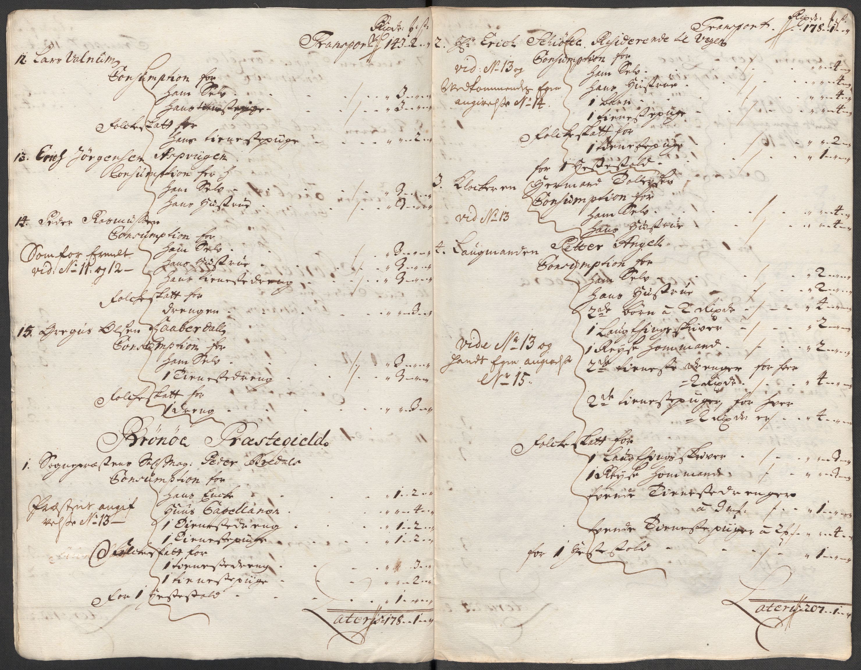 Rentekammeret inntil 1814, Reviderte regnskaper, Fogderegnskap, AV/RA-EA-4092/R65/L4513: Fogderegnskap Helgeland, 1714-1715, p. 157