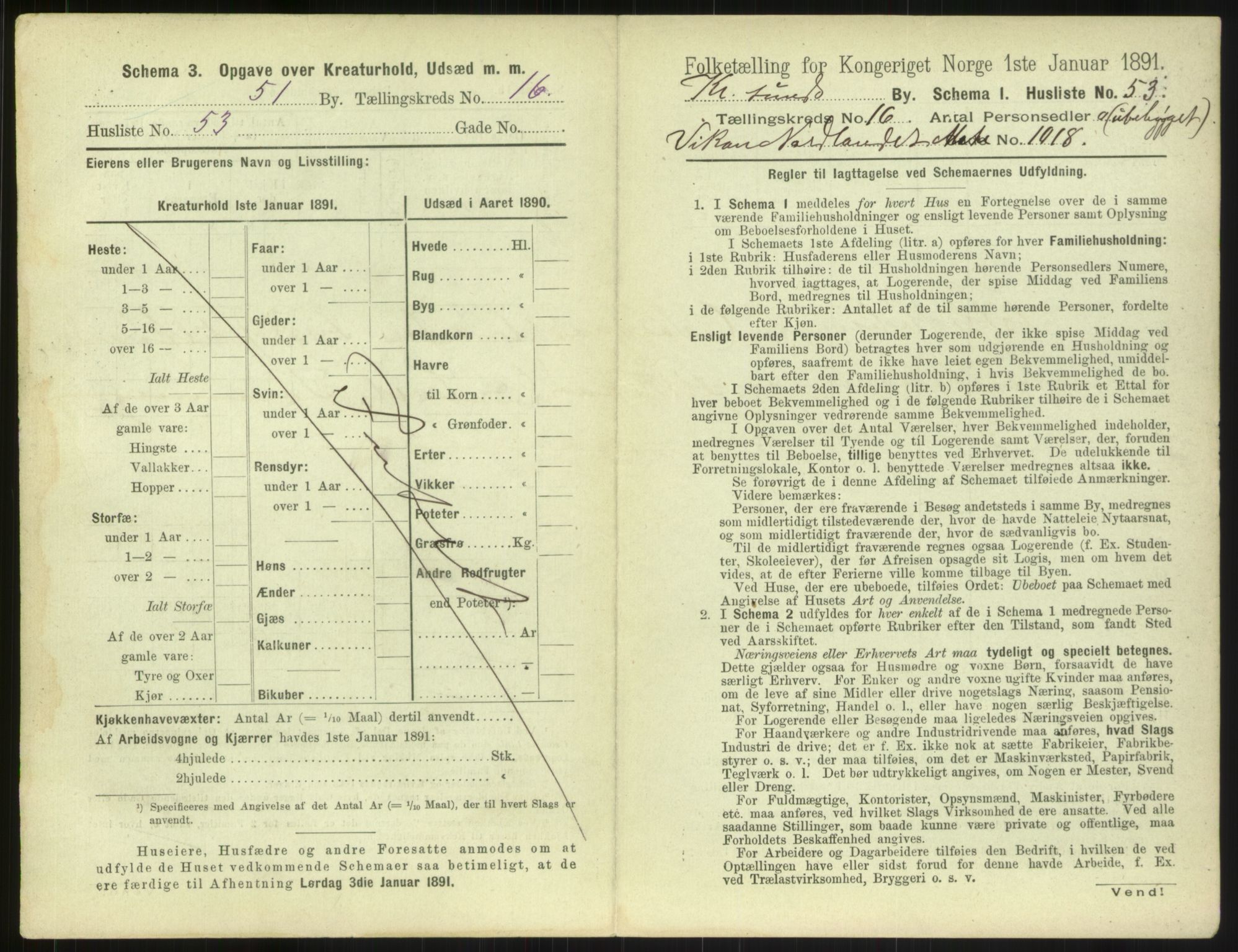 RA, 1891 census for 1503 Kristiansund, 1891, p. 1748