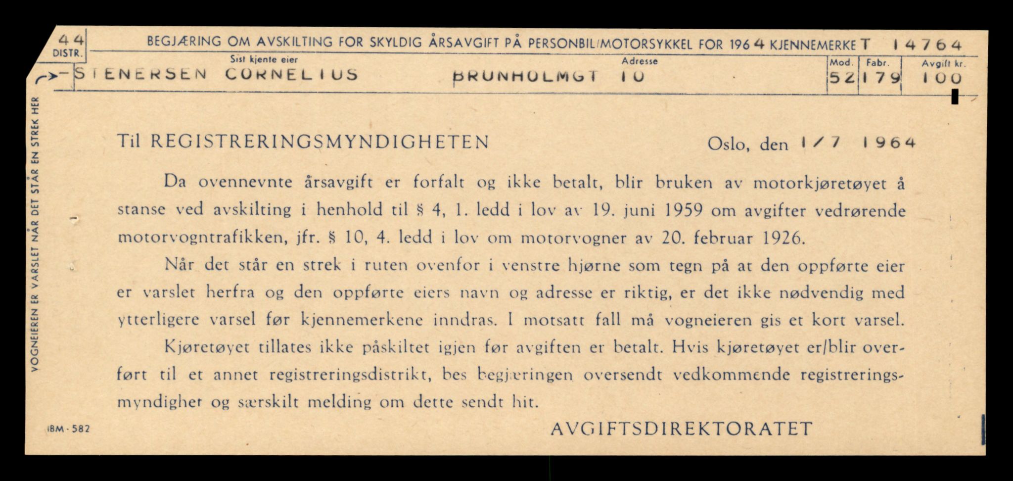 Møre og Romsdal vegkontor - Ålesund trafikkstasjon, AV/SAT-A-4099/F/Fe/L0048: Registreringskort for kjøretøy T 14721 - T 14863, 1927-1998, p. 858