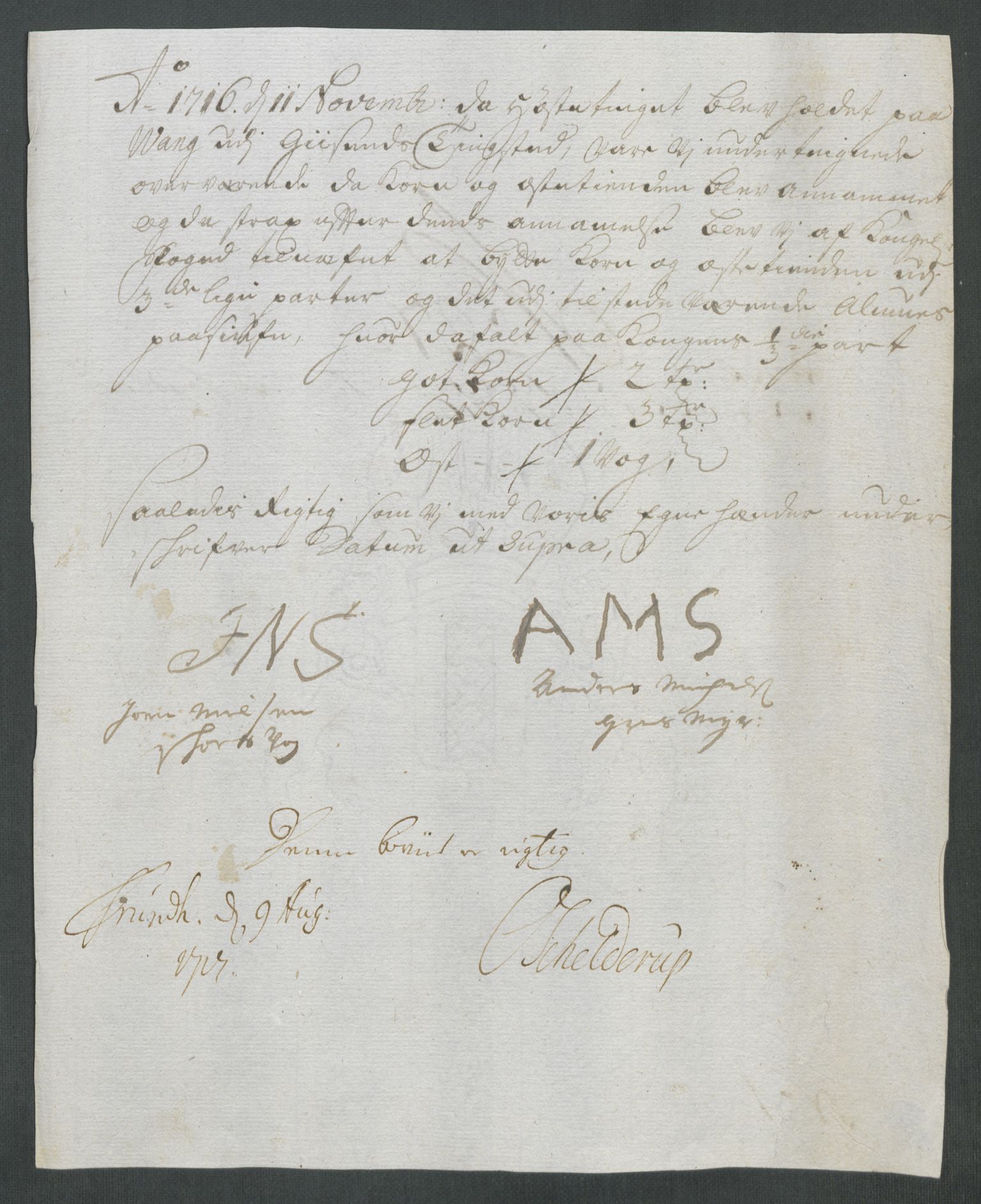 Rentekammeret inntil 1814, Reviderte regnskaper, Fogderegnskap, AV/RA-EA-4092/R68/L4762: Fogderegnskap Senja og Troms, 1716, p. 218