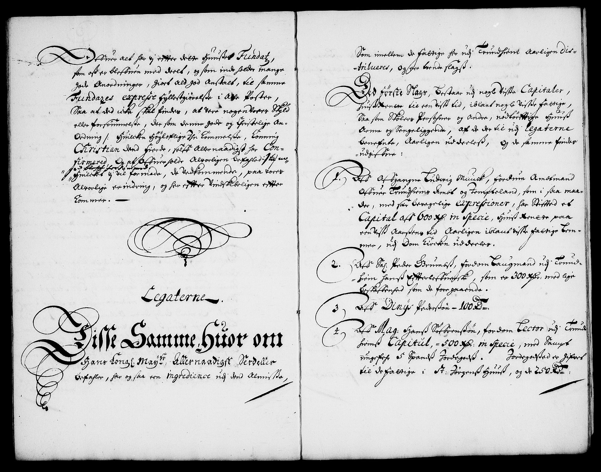 Danske Kanselli, Skapsaker, AV/RA-EA-4061/F/L0075: Skap 15, pakke 80-81, 1690-1731, p. 20