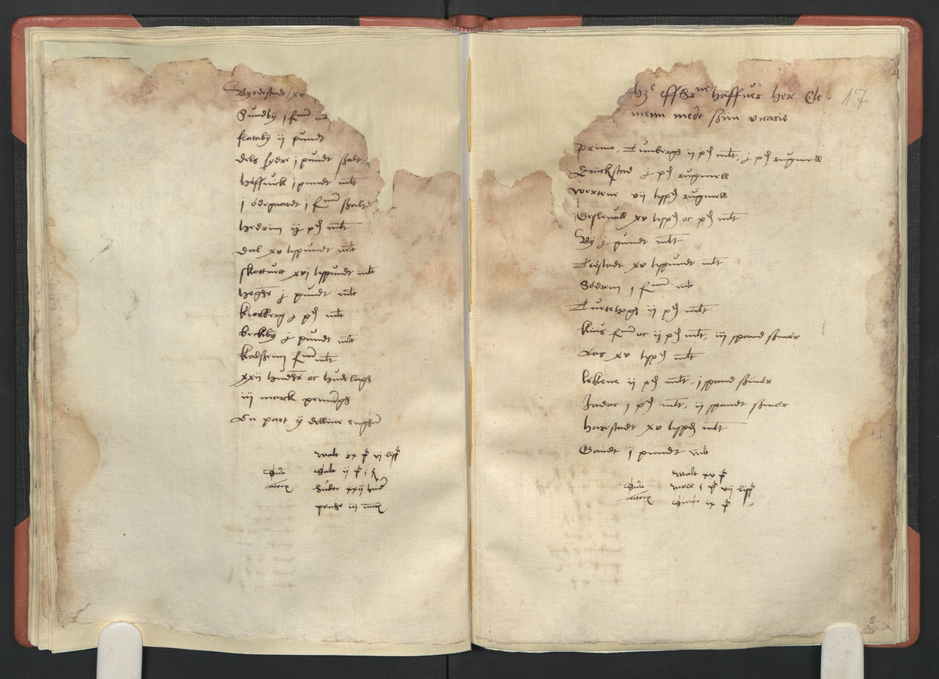 Rentekammeret inntil 1814, Reviderte regnskaper, Lensregnskaper, AV/RA-EA-5023/R/Ra/L0016: Kirke- og klostergods, kommunegods m.m., 1549-1555;   Bergverksregnskap, 1540-1541, 1540-1555