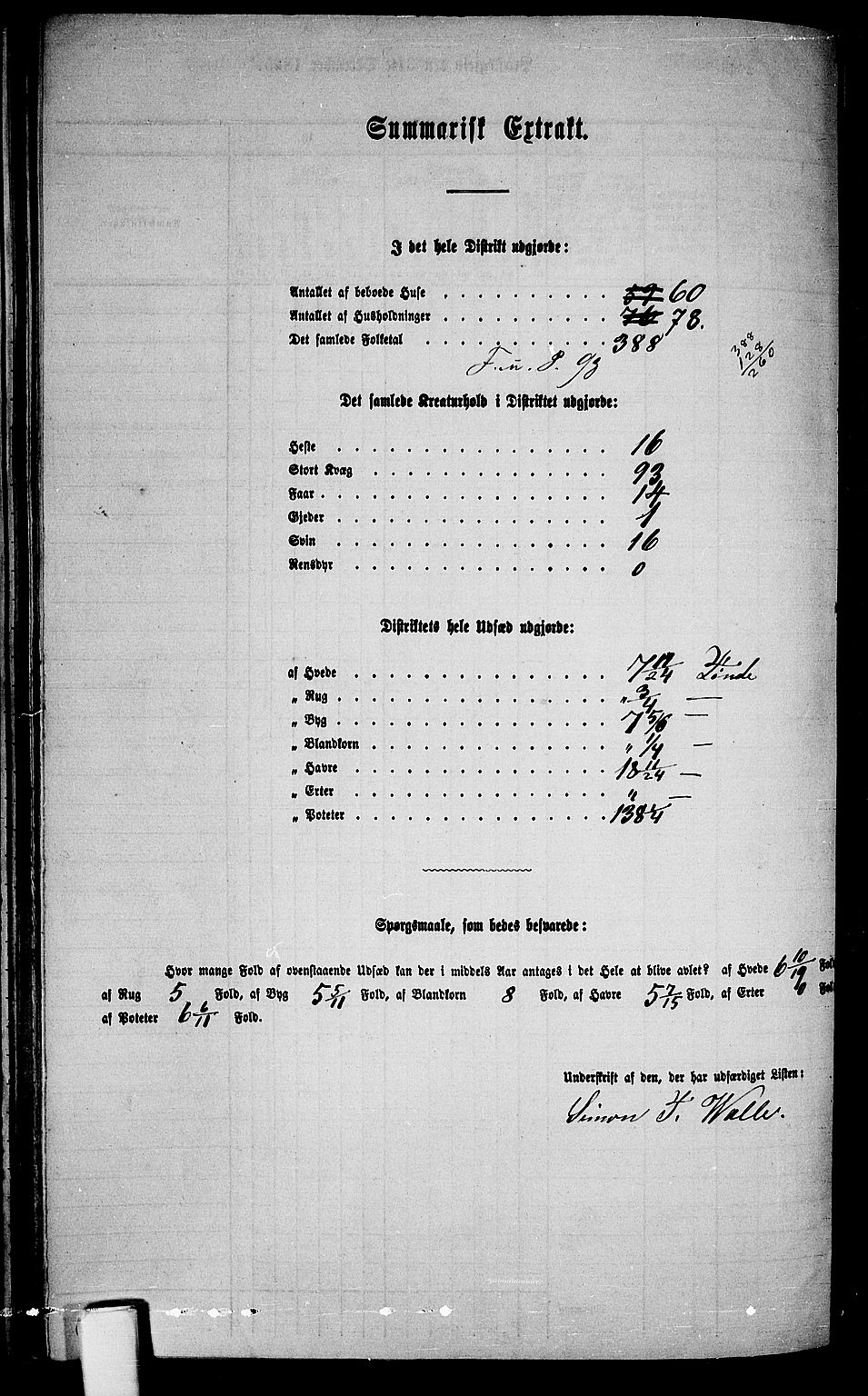 RA, 1865 census for Øyestad, 1865, p. 161