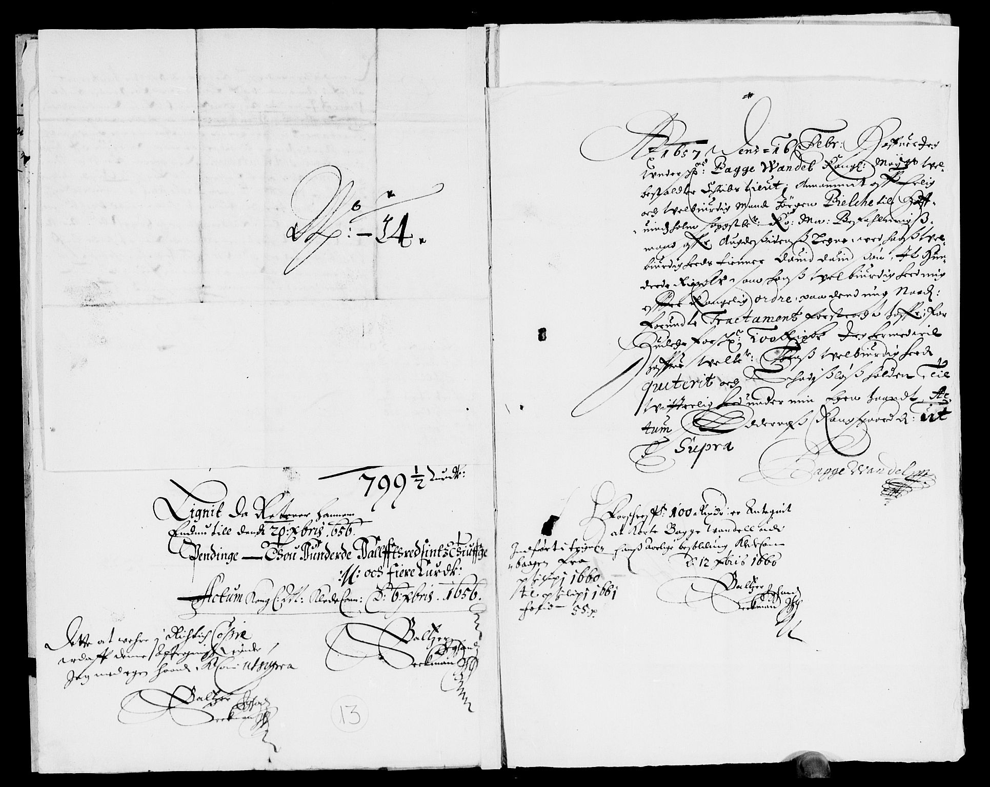 Rentekammeret inntil 1814, Reviderte regnskaper, Lensregnskaper, AV/RA-EA-5023/R/Rb/Rbq/L0045: Nedenes len. Mandals len. Råbyggelag., 1654-1658