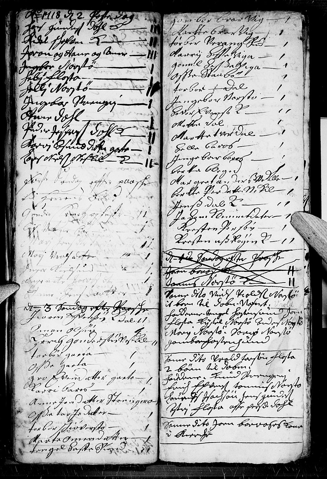 Dypvåg sokneprestkontor, AV/SAK-1111-0007/F/Fb/Fba/L0003: Parish register (copy) no. B 3, 1715-1738, p. 32