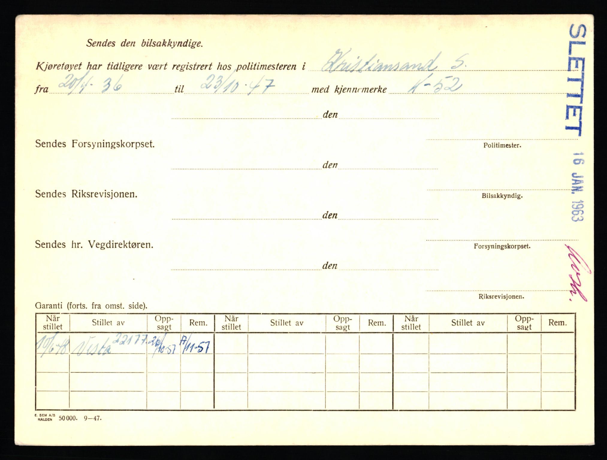 Stavanger trafikkstasjon, AV/SAST-A-101942/0/F/L0028: L-15150 - L-15699, 1930-1971, p. 1420