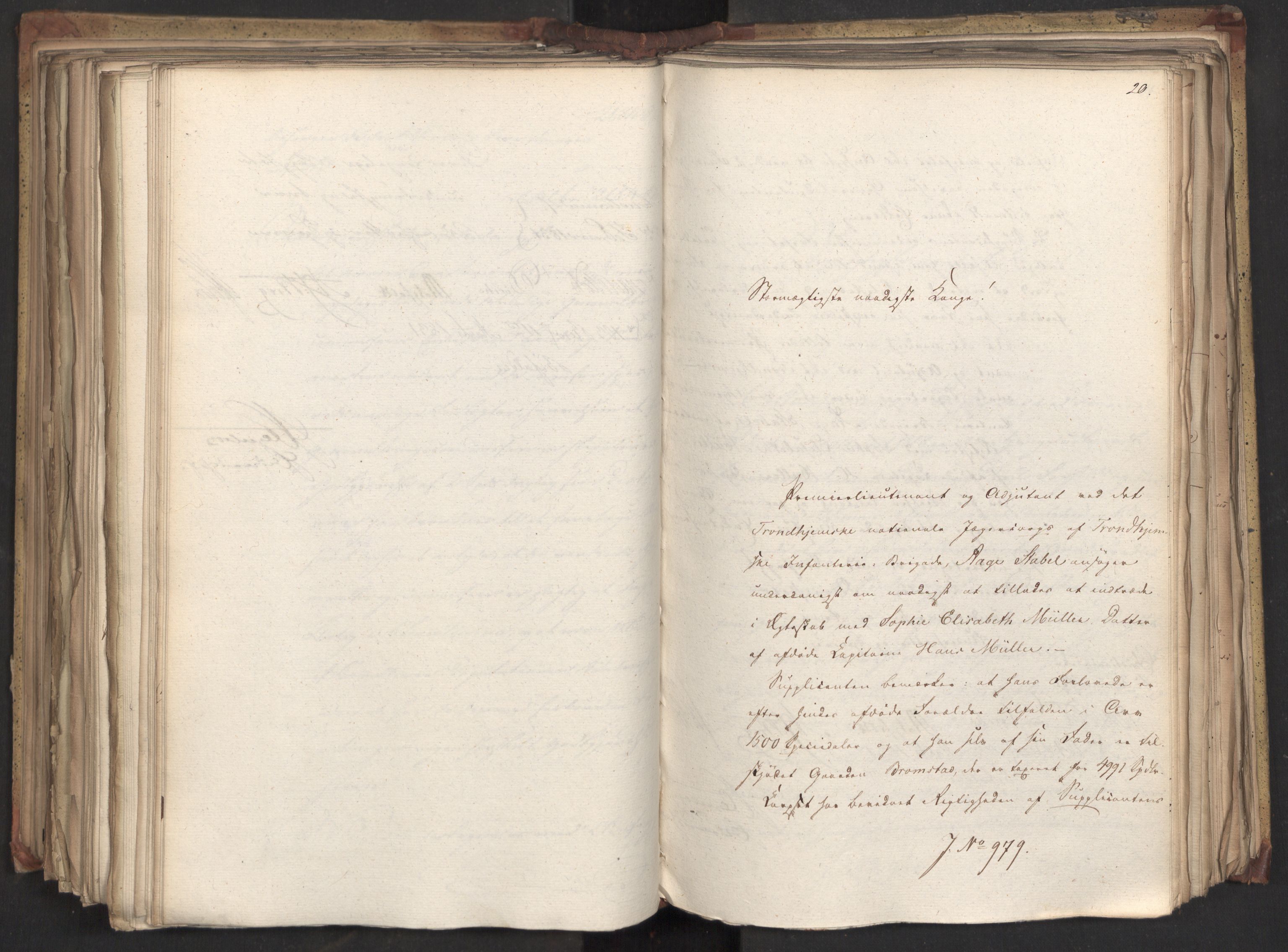 Statsrådsavdelingen i Stockholm, AV/RA-S-1003/D/Da/L0069: Regjeringsinnstillinger nr. 877-1046, 1831, p. 371