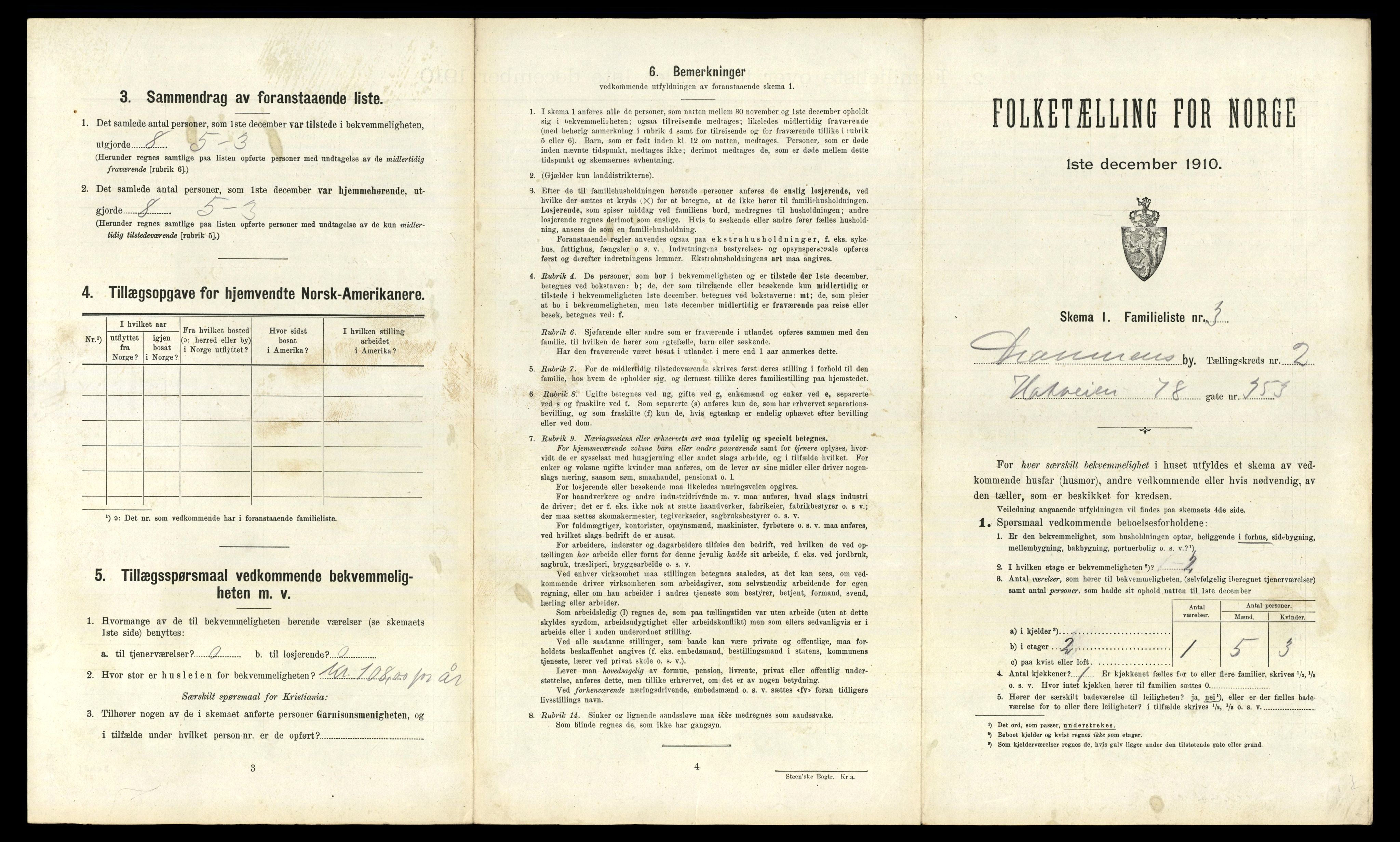 RA, 1910 census for Drammen, 1910, p. 986