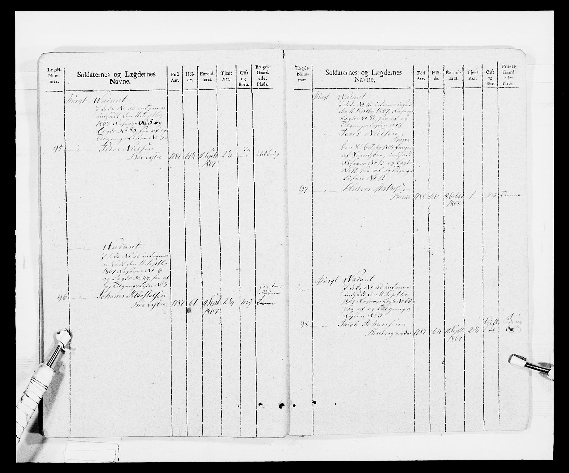 Generalitets- og kommissariatskollegiet, Det kongelige norske kommissariatskollegium, AV/RA-EA-5420/E/Eh/L0030b: Sønnafjelske gevorbne infanteriregiment, 1810, p. 93