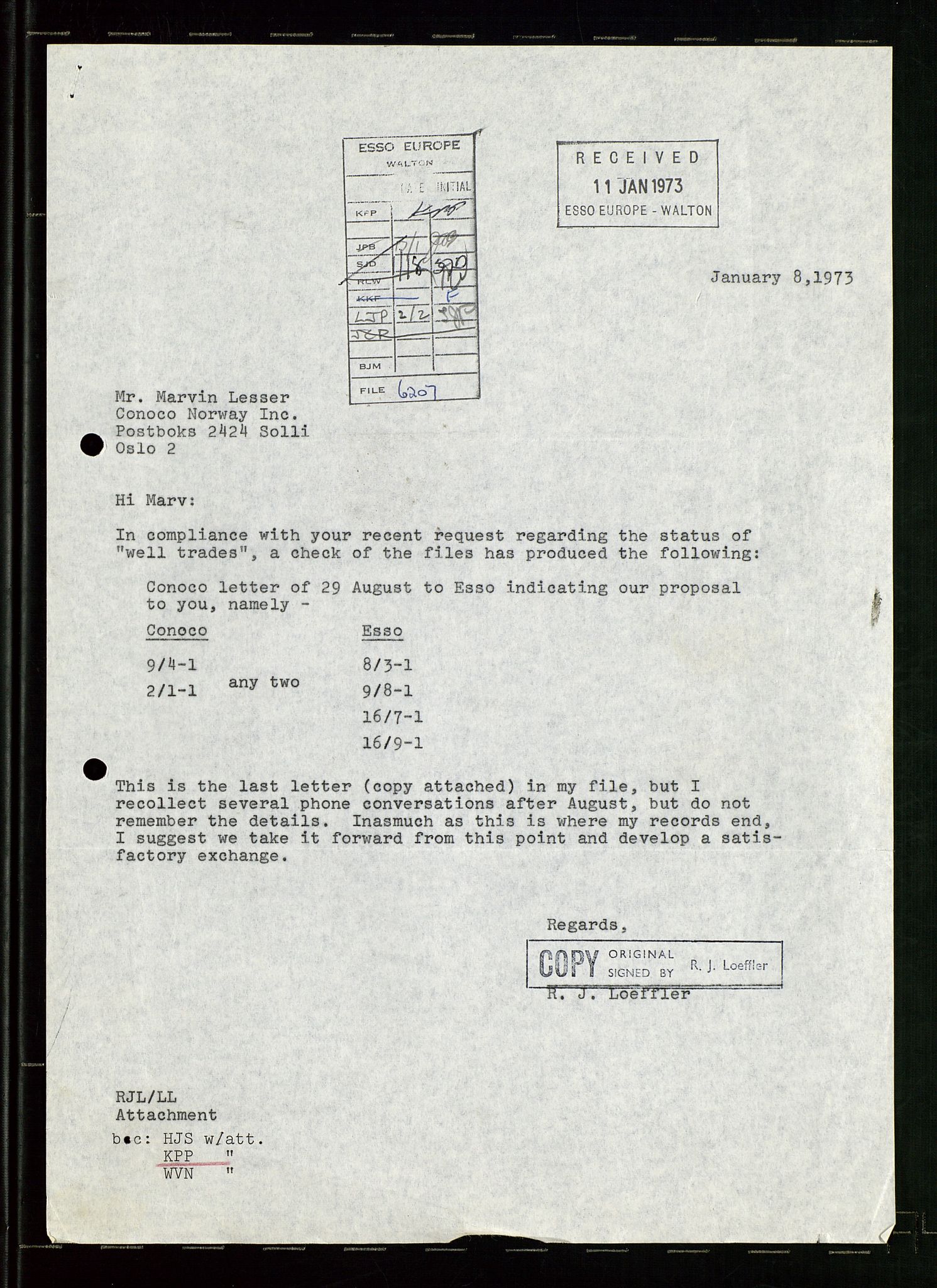 Pa 1512 - Esso Exploration and Production Norway Inc., AV/SAST-A-101917/E/Ea/L0021: Sak og korrespondanse, 1965-1974, p. 527