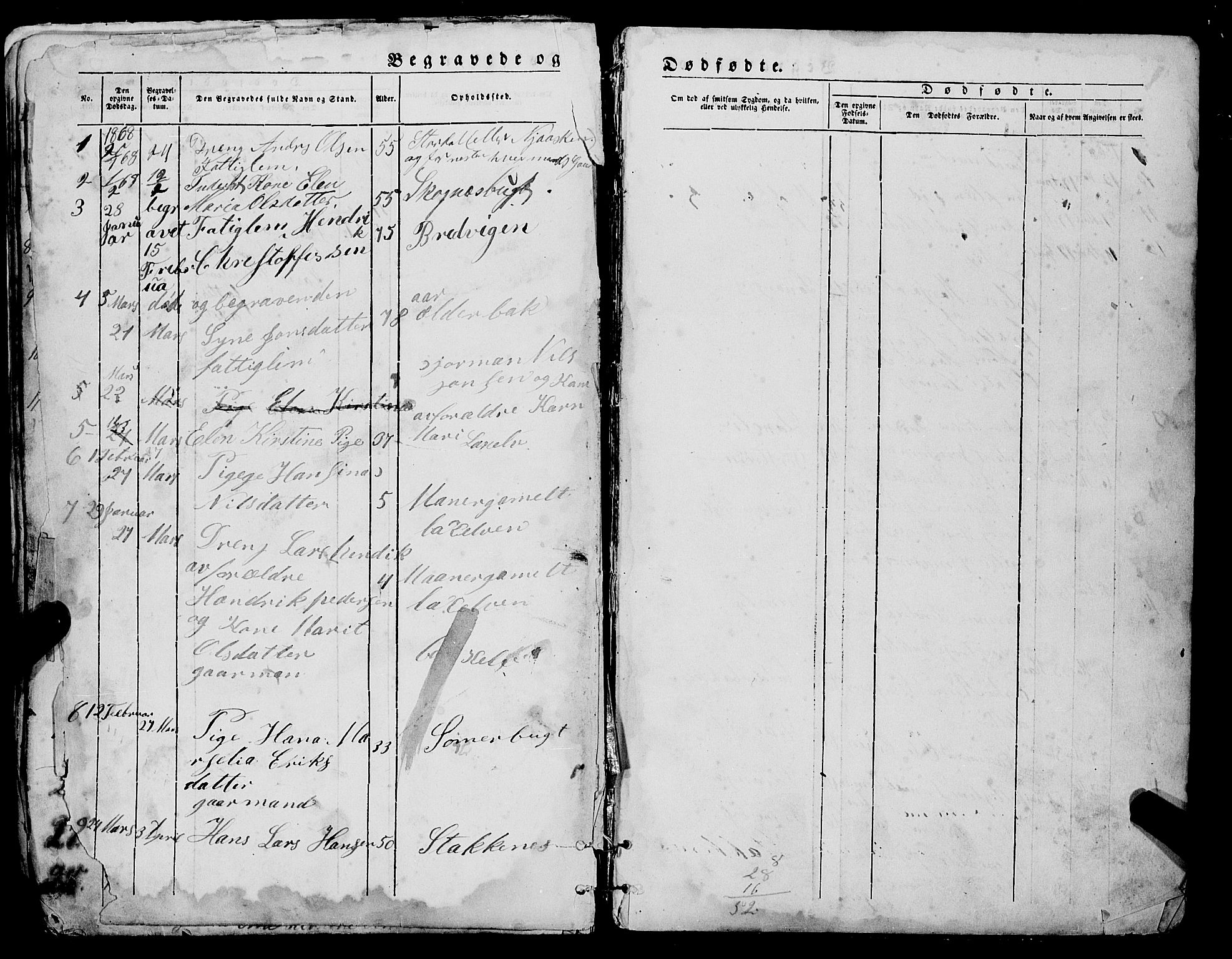 Lyngen sokneprestembete, AV/SATØ-S-1289/H/He/Heb/L0005klokker: Parish register (copy) no. 5, 1847-1882