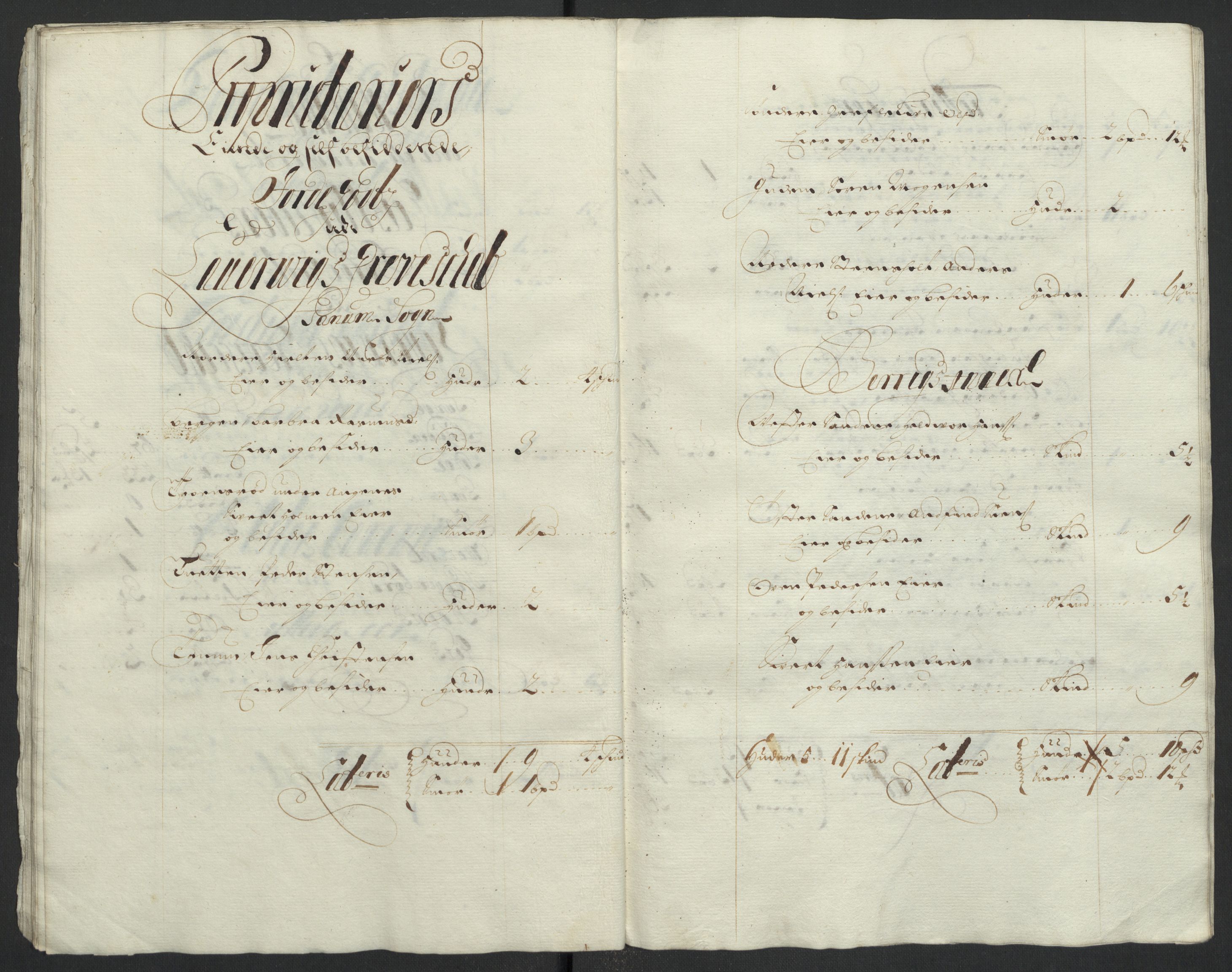 Rentekammeret inntil 1814, Reviderte regnskaper, Fogderegnskap, AV/RA-EA-4092/R33/L1975: Fogderegnskap Larvik grevskap, 1696-1697, p. 179