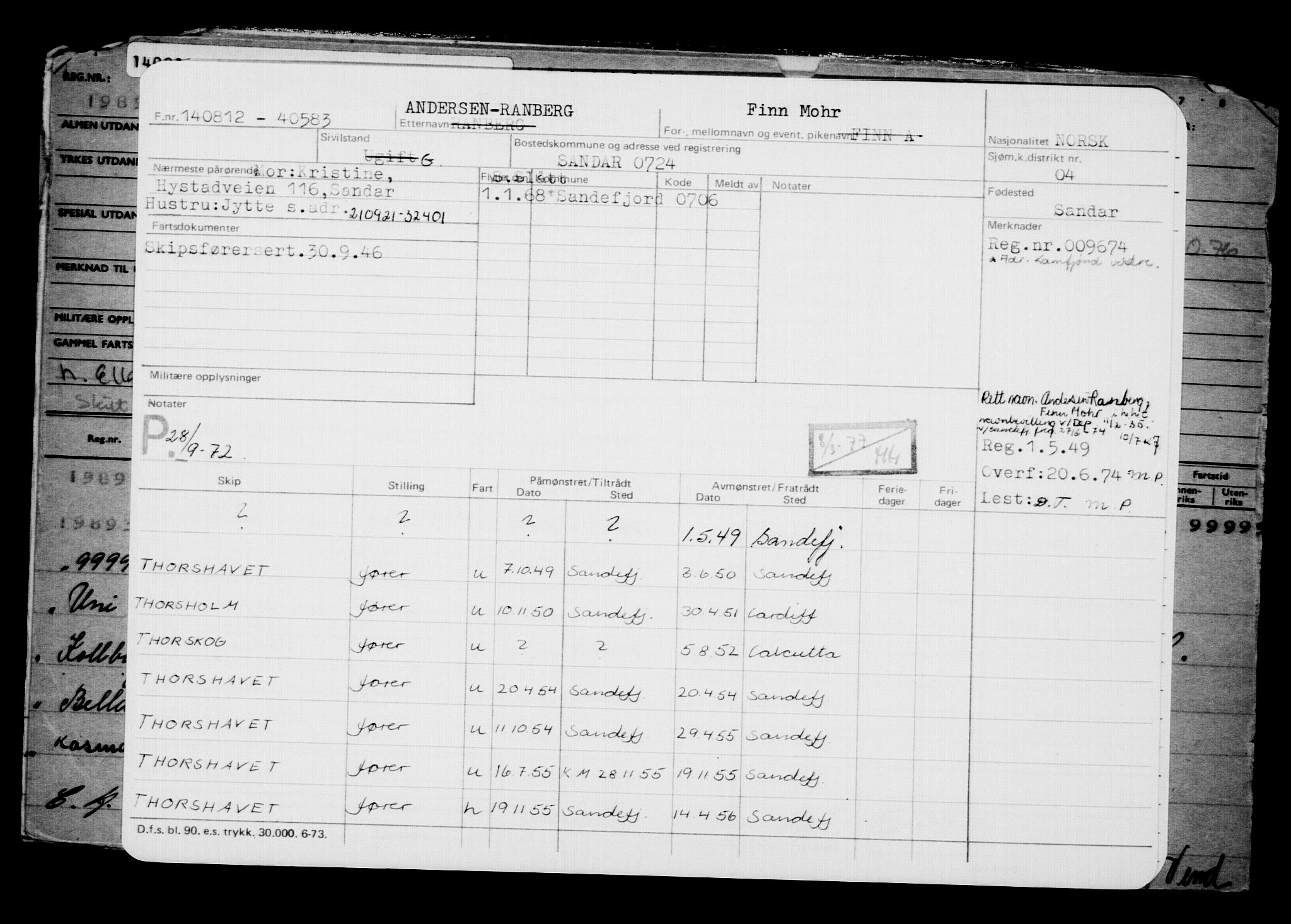 Direktoratet for sjømenn, AV/RA-S-3545/G/Gb/L0106: Hovedkort, 1912, p. 534