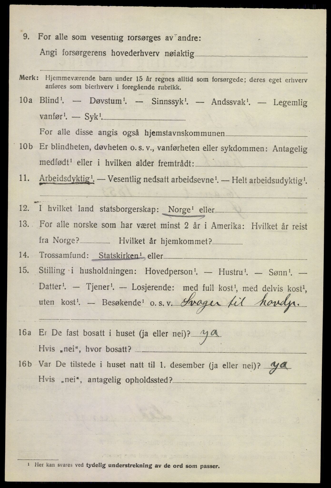 SAKO, 1920 census for Øvre Sandsvær, 1920, p. 5585