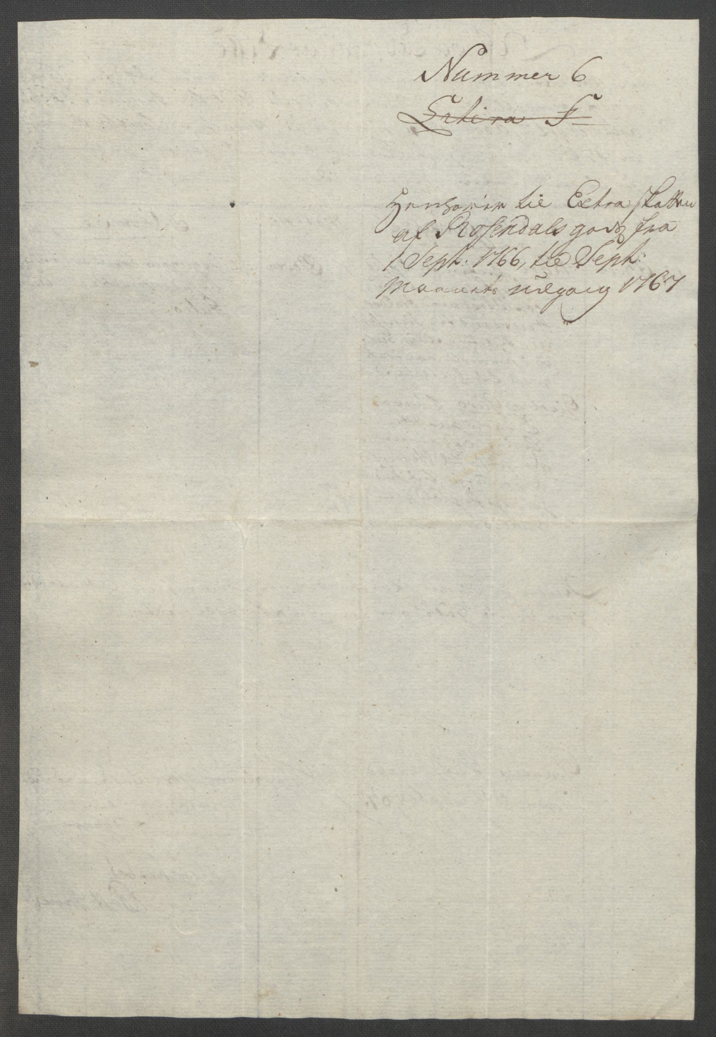 Rentekammeret inntil 1814, Reviderte regnskaper, Fogderegnskap, RA/EA-4092/R49/L3157: Ekstraskatten Rosendal Baroni, 1762-1772, p. 191