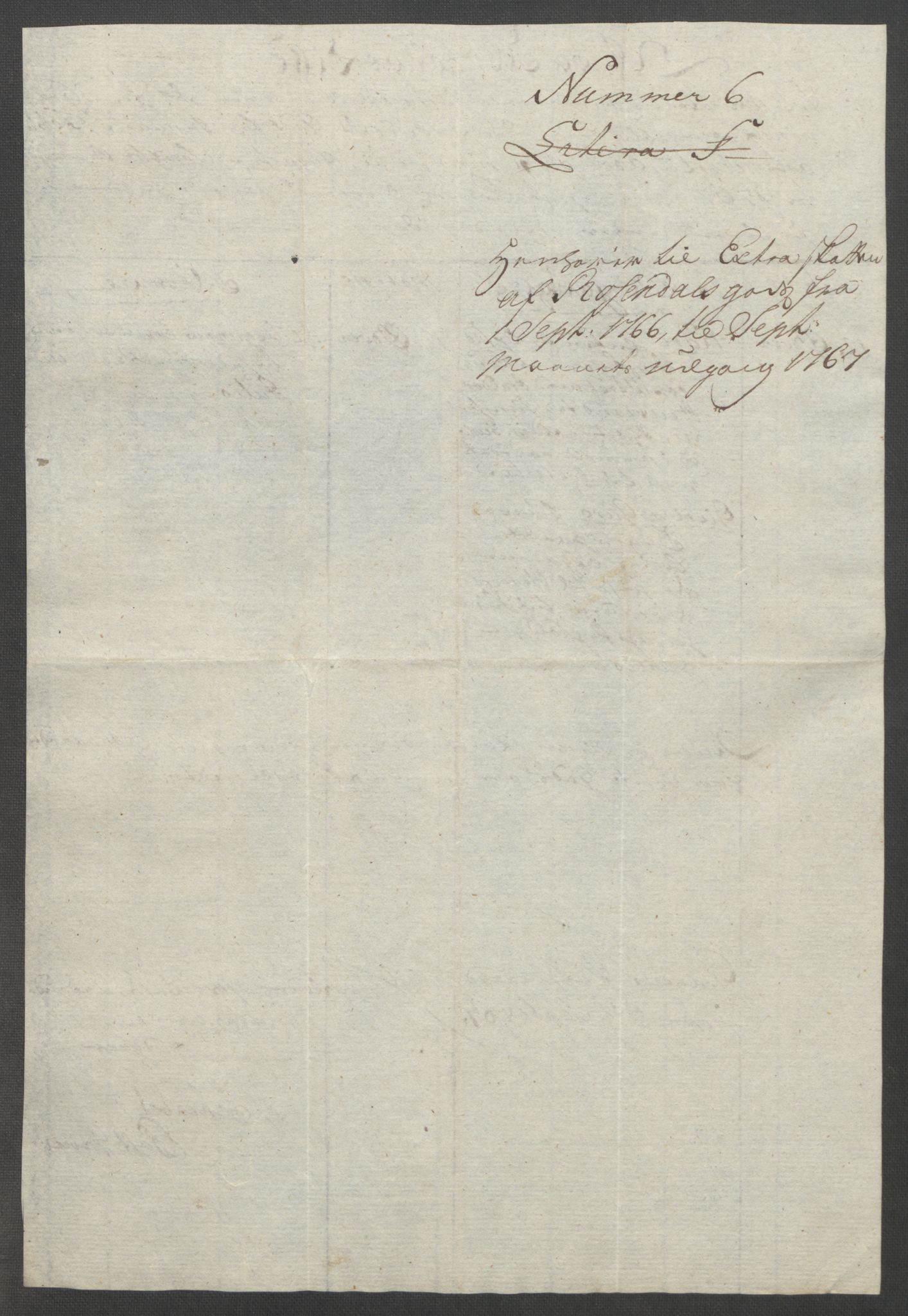 Rentekammeret inntil 1814, Reviderte regnskaper, Fogderegnskap, AV/RA-EA-4092/R49/L3157: Ekstraskatten Rosendal Baroni, 1762-1772, p. 191