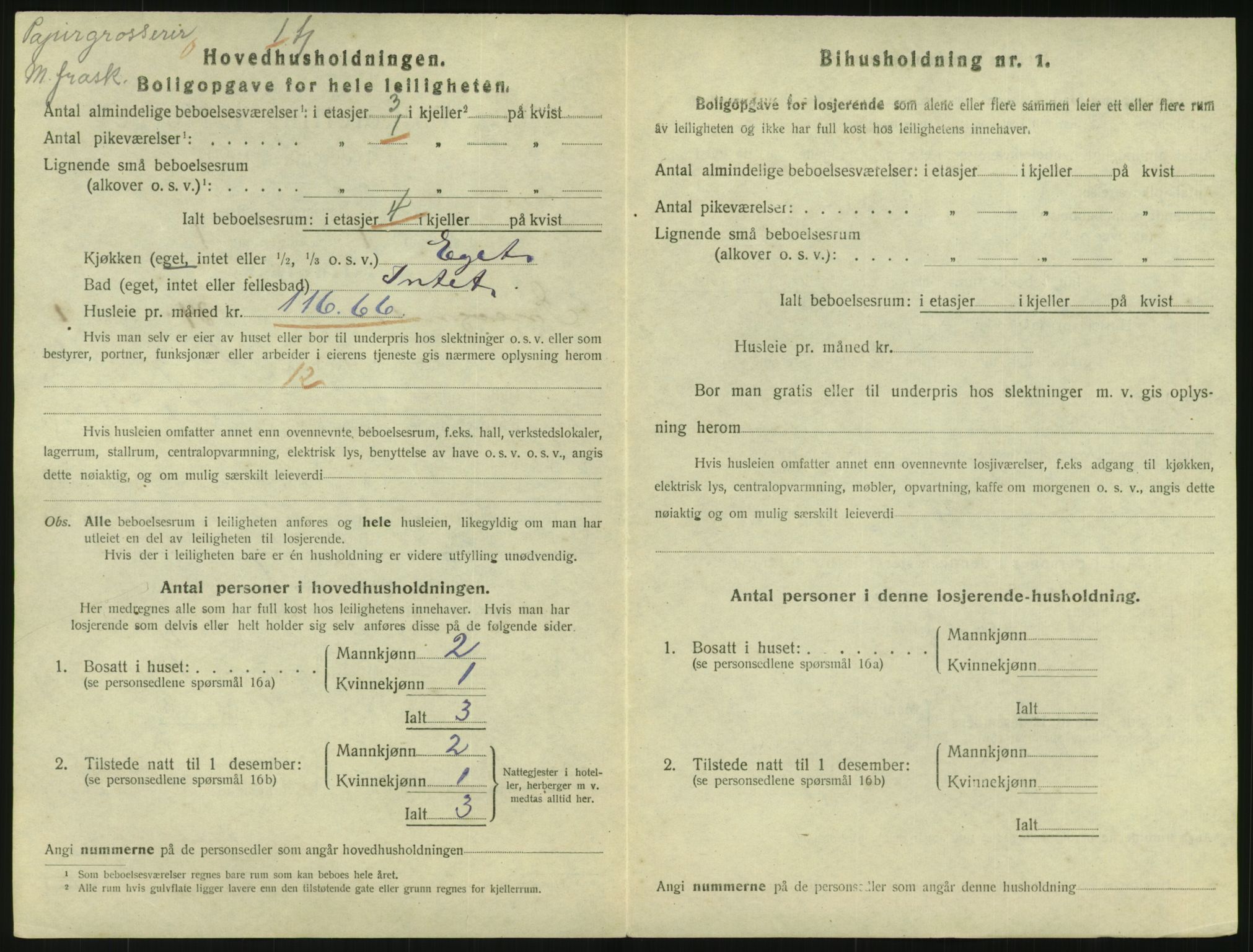 SAO, 1920 census for Kristiania, 1920, p. 45557