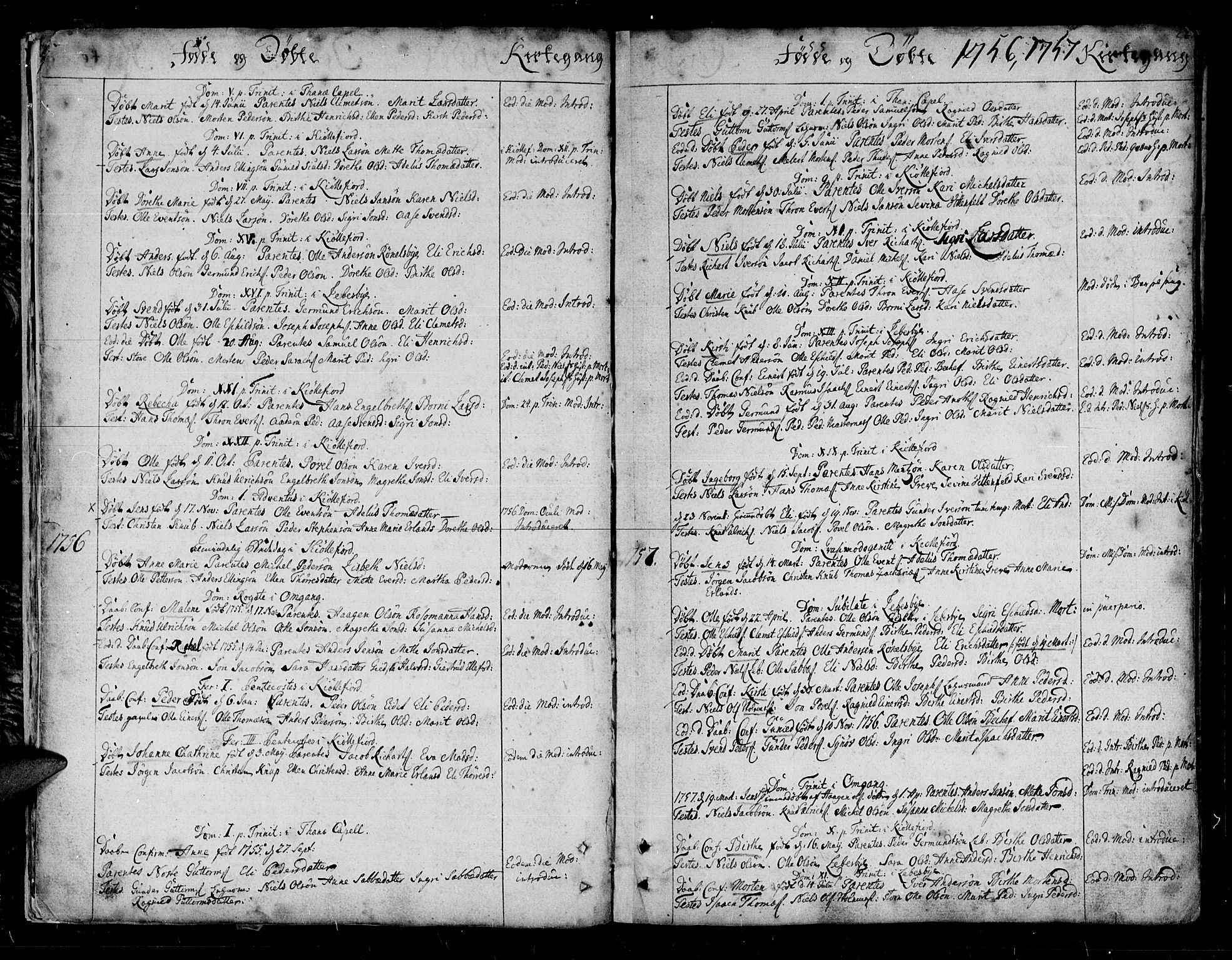 Lebesby sokneprestkontor, SATØ/S-1353/H/Ha/L0001kirke: Parish register (official) no. 1, 1751-1816, p. 22