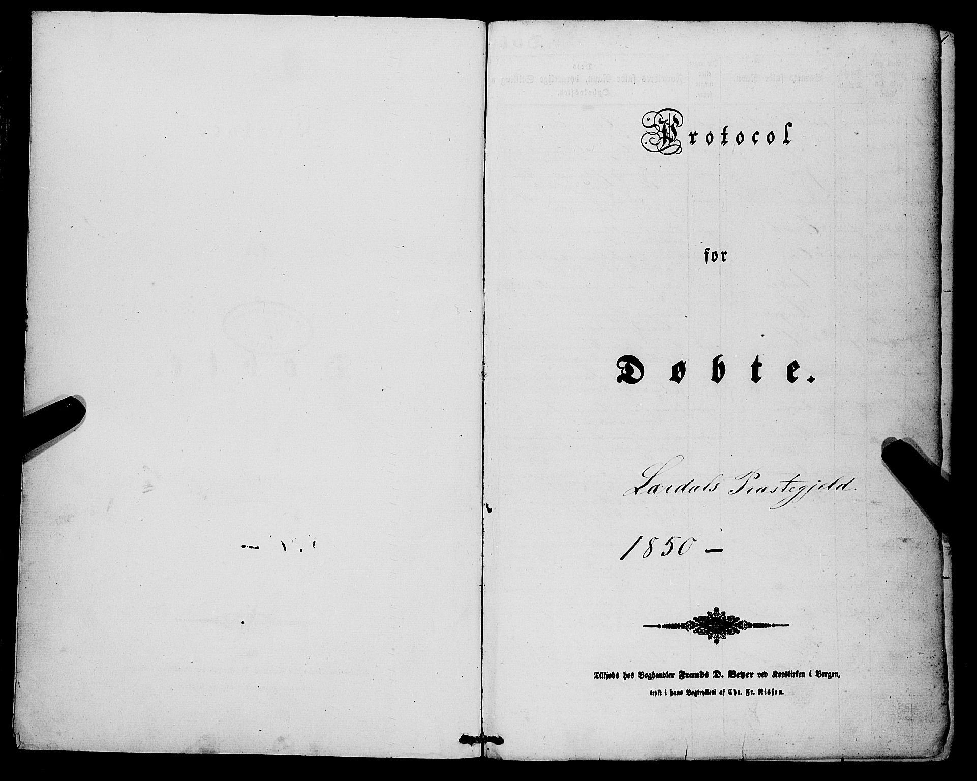 Lærdal sokneprestembete, SAB/A-81201: Parish register (official) no. A 11, 1850-1866