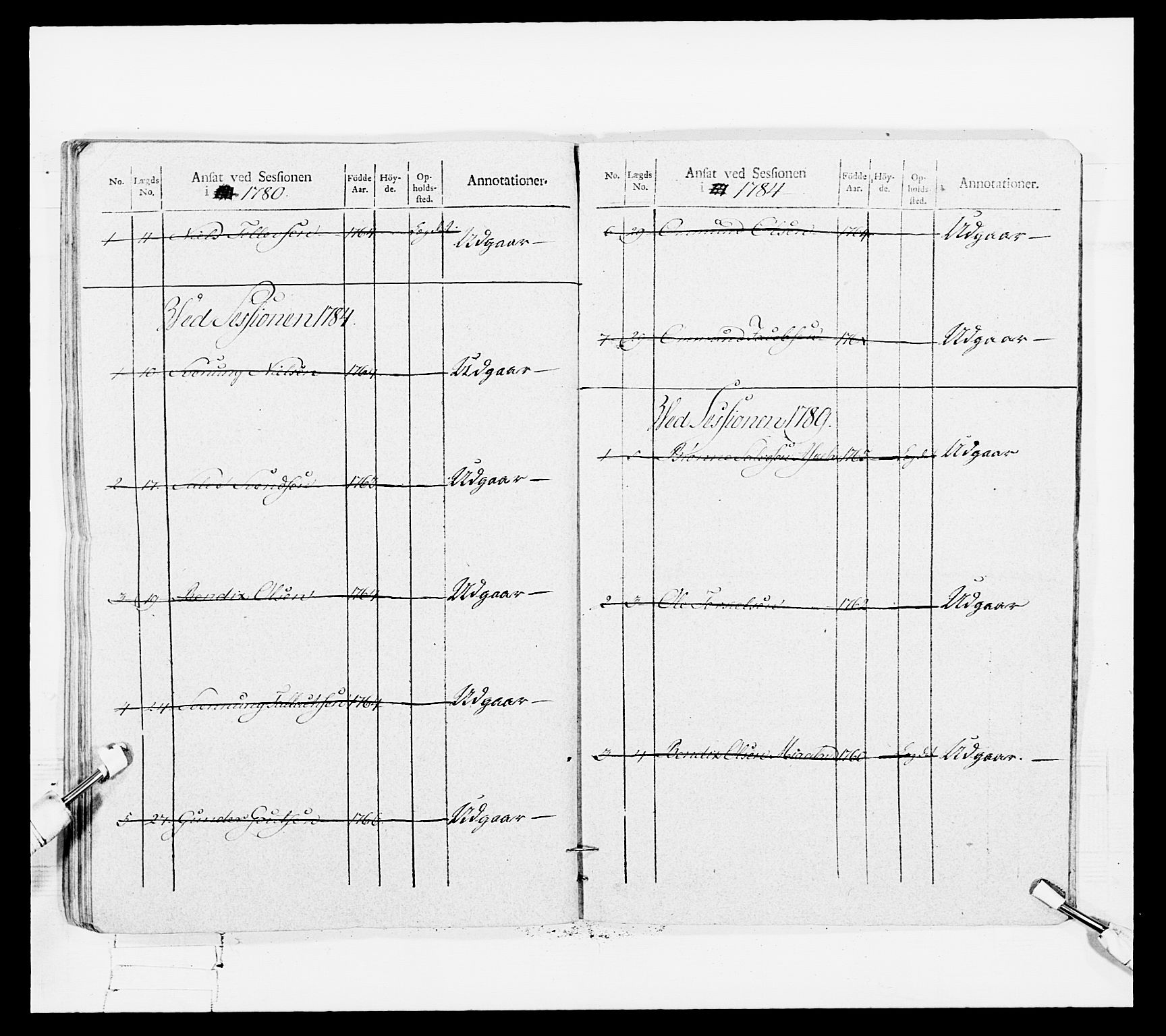 Generalitets- og kommissariatskollegiet, Det kongelige norske kommissariatskollegium, RA/EA-5420/E/Eh/L0108: Vesterlenske nasjonale infanteriregiment, 1791-1802, p. 581