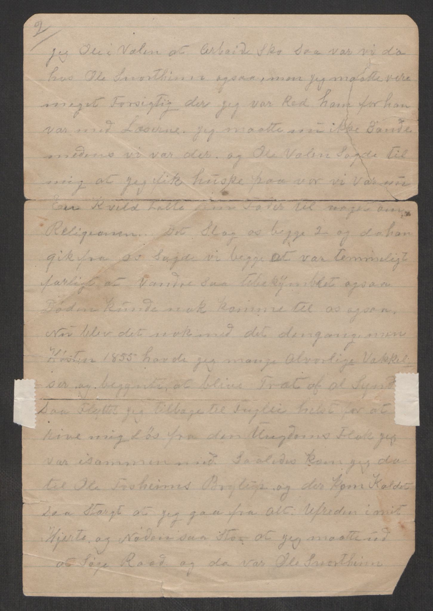 Samlinger til kildeutgivelse, Amerikabrevene, AV/RA-EA-4057/F/L0013: Innlån fra Oppland: Lie (brevnr 79-115) - Nordrum, 1838-1914, p. 463