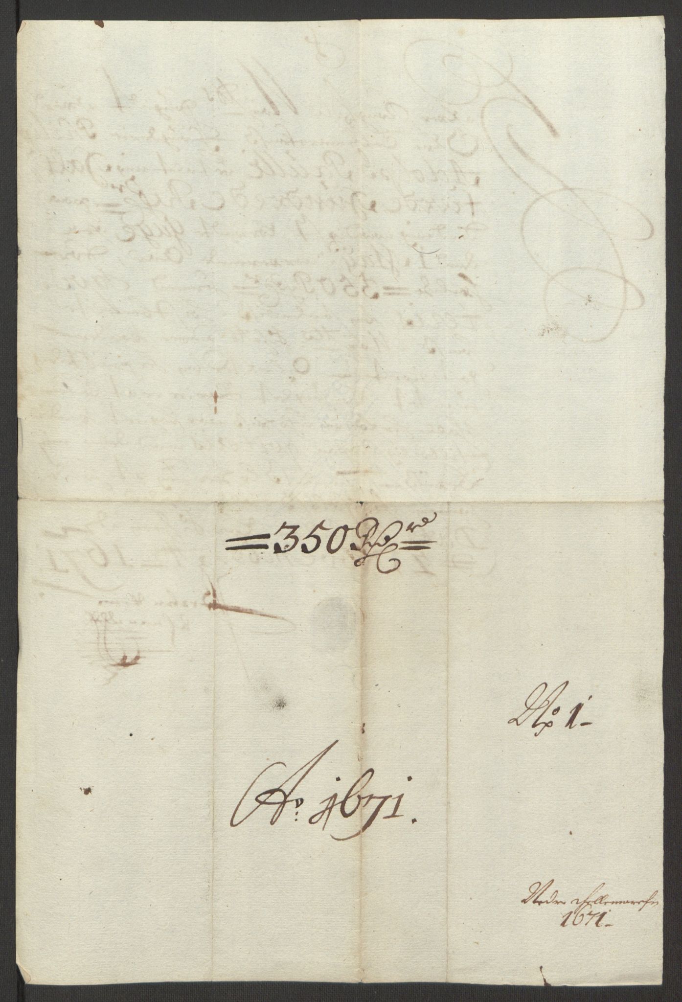 Rentekammeret inntil 1814, Reviderte regnskaper, Fogderegnskap, AV/RA-EA-4092/R35/L2060: Fogderegnskap Øvre og Nedre Telemark, 1671-1672, p. 220