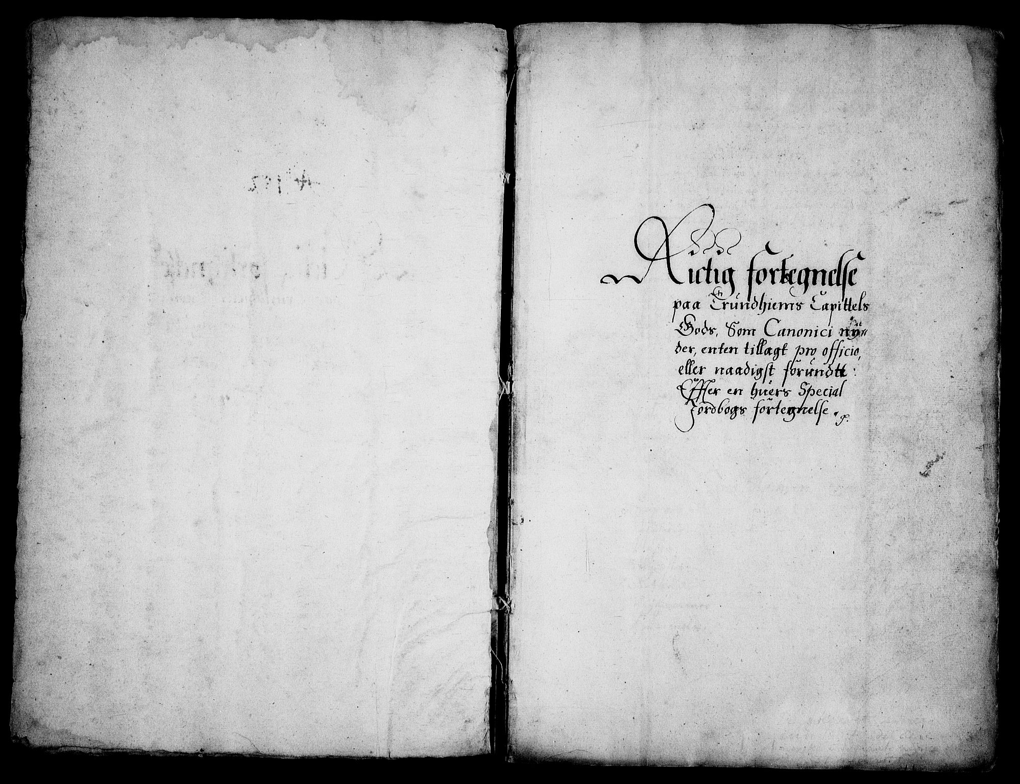 Rentekammeret inntil 1814, Realistisk ordnet avdeling, AV/RA-EA-4070/Fc/Fca/L0004/0004: [Ca IV]  Trondheim stift / Trondheim kapitel og domkirkes jordebok, 1666