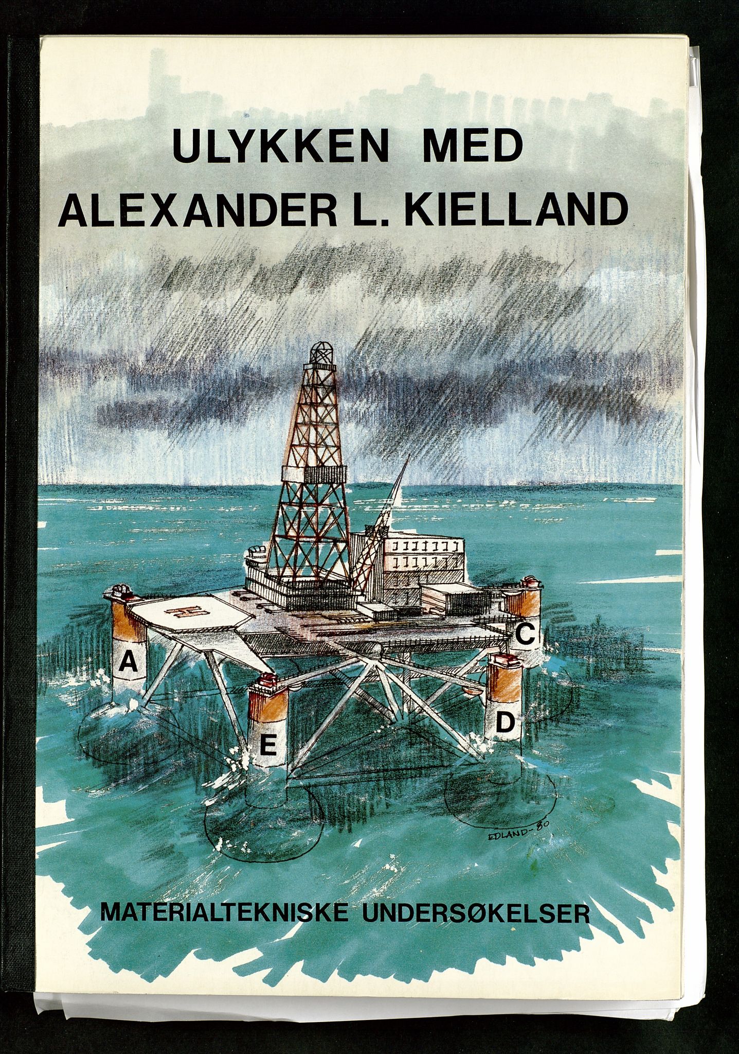 Pa 1503 - Stavanger Drilling AS, SAST/A-101906/Da/L0012: Alexander L. Kielland - Saks- og korrespondansearkiv, 1980, p. 97