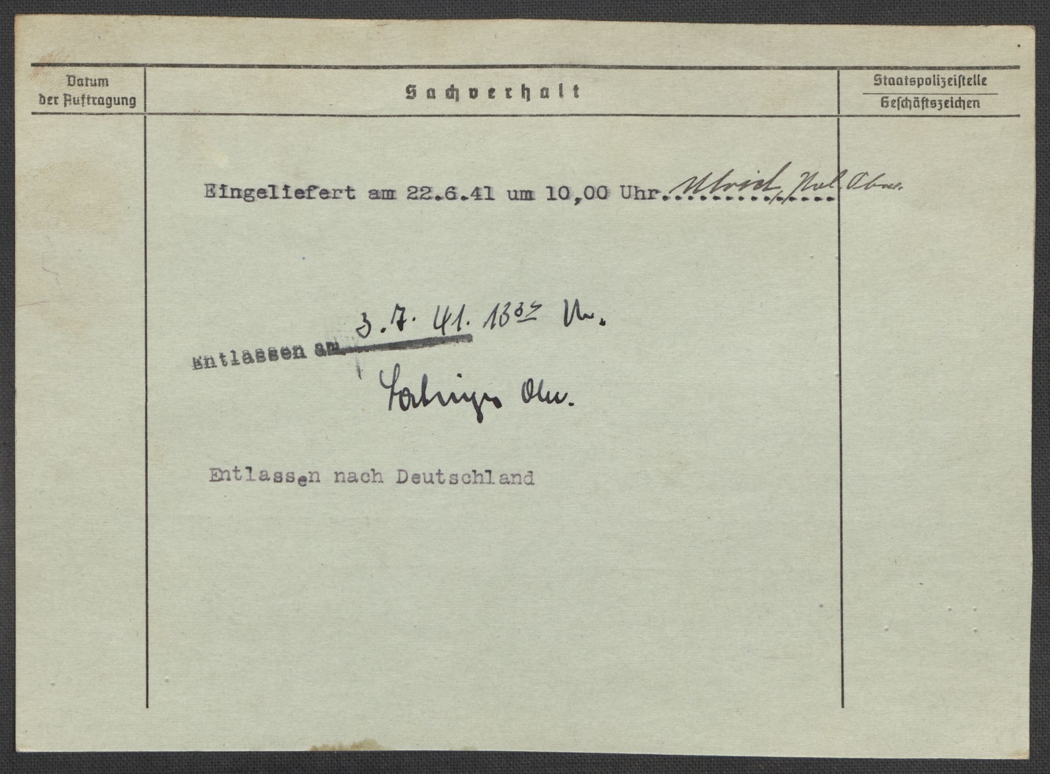 Befehlshaber der Sicherheitspolizei und des SD, AV/RA-RAFA-5969/E/Ea/Eaa/L0007: Register over norske fanger i Møllergata 19: Lundb-N, 1940-1945, p. 489