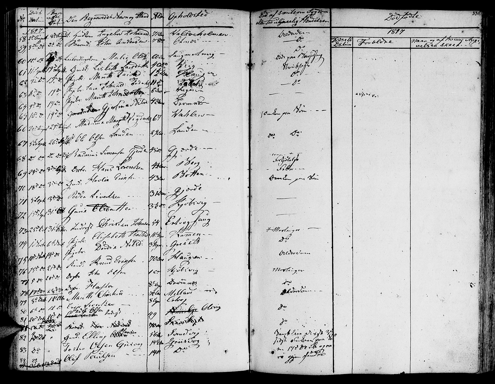 Ministerialprotokoller, klokkerbøker og fødselsregistre - Møre og Romsdal, SAT/A-1454/578/L0904: Parish register (official) no. 578A03, 1836-1858, p. 336