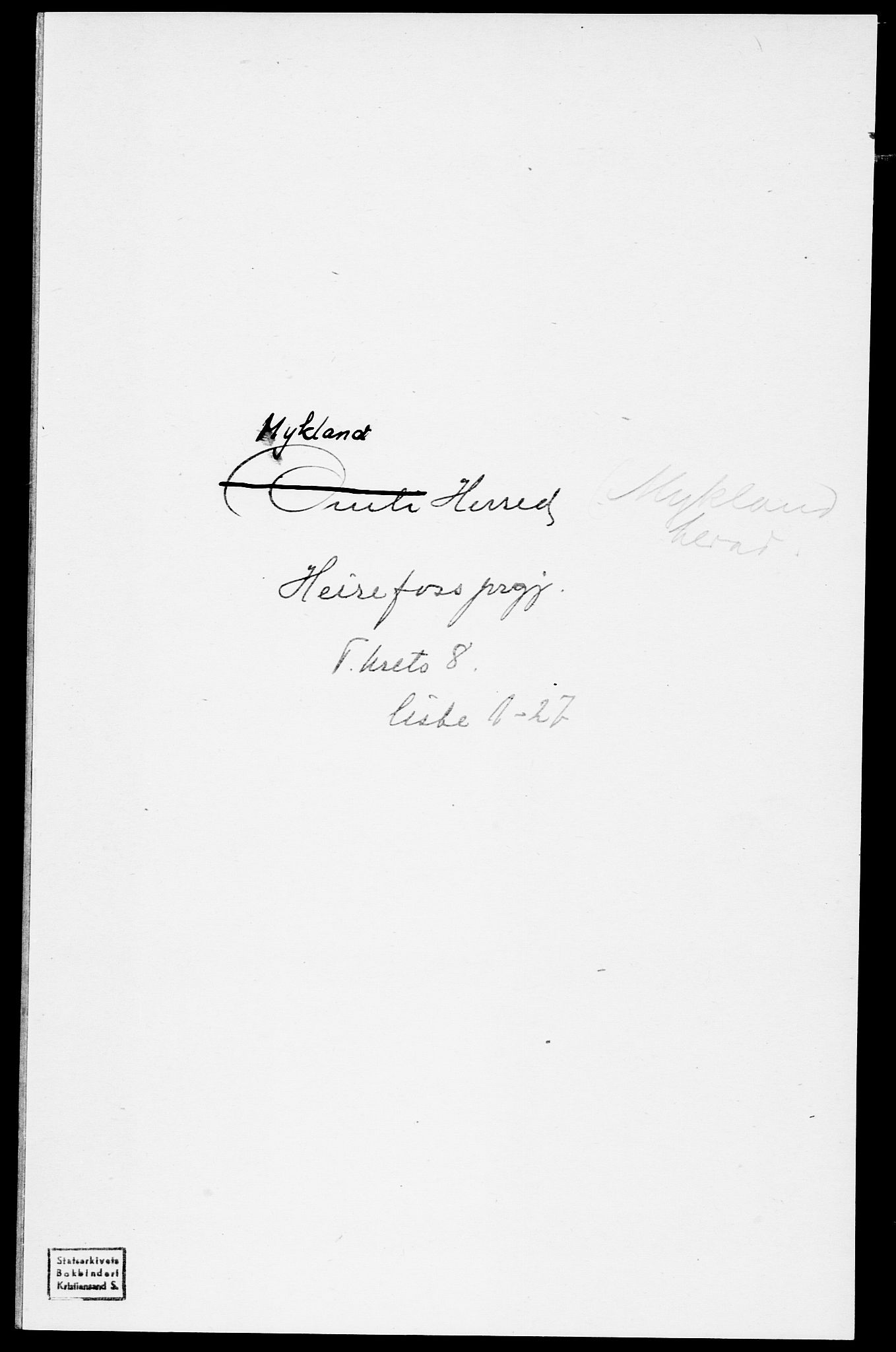 SAK, 1875 census for 0933P Herefoss, 1875, p. 623