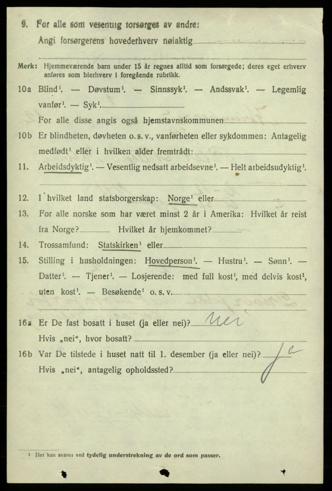 SAB, 1920 census for Kvinnherad, 1920, p. 7621