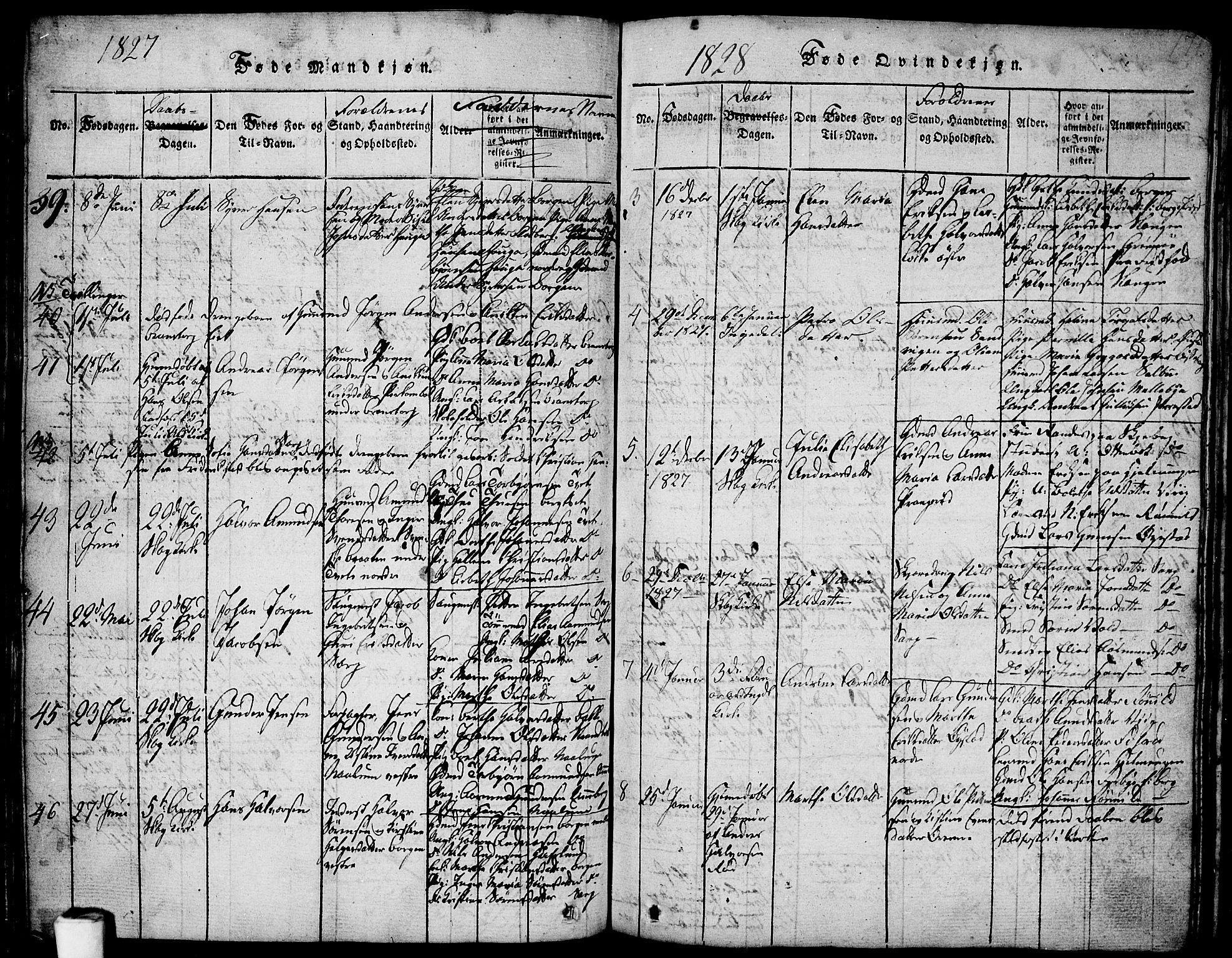 Skjeberg prestekontor Kirkebøker, AV/SAO-A-10923/F/Fa/L0004: Parish register (official) no. I 4, 1815-1830, p. 171