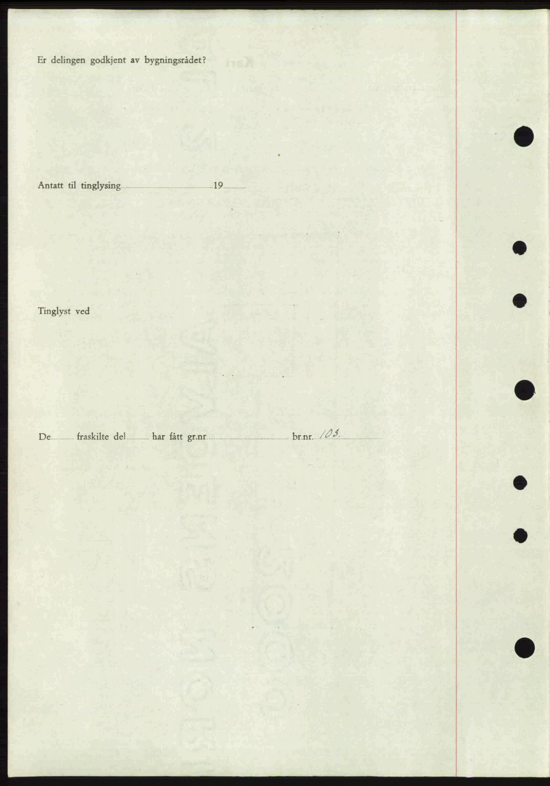 Tønsberg sorenskriveri, SAKO/A-130/G/Ga/Gaa/L0019: Mortgage book no. A19, 1946-1946, Diary no: : 2487/1946