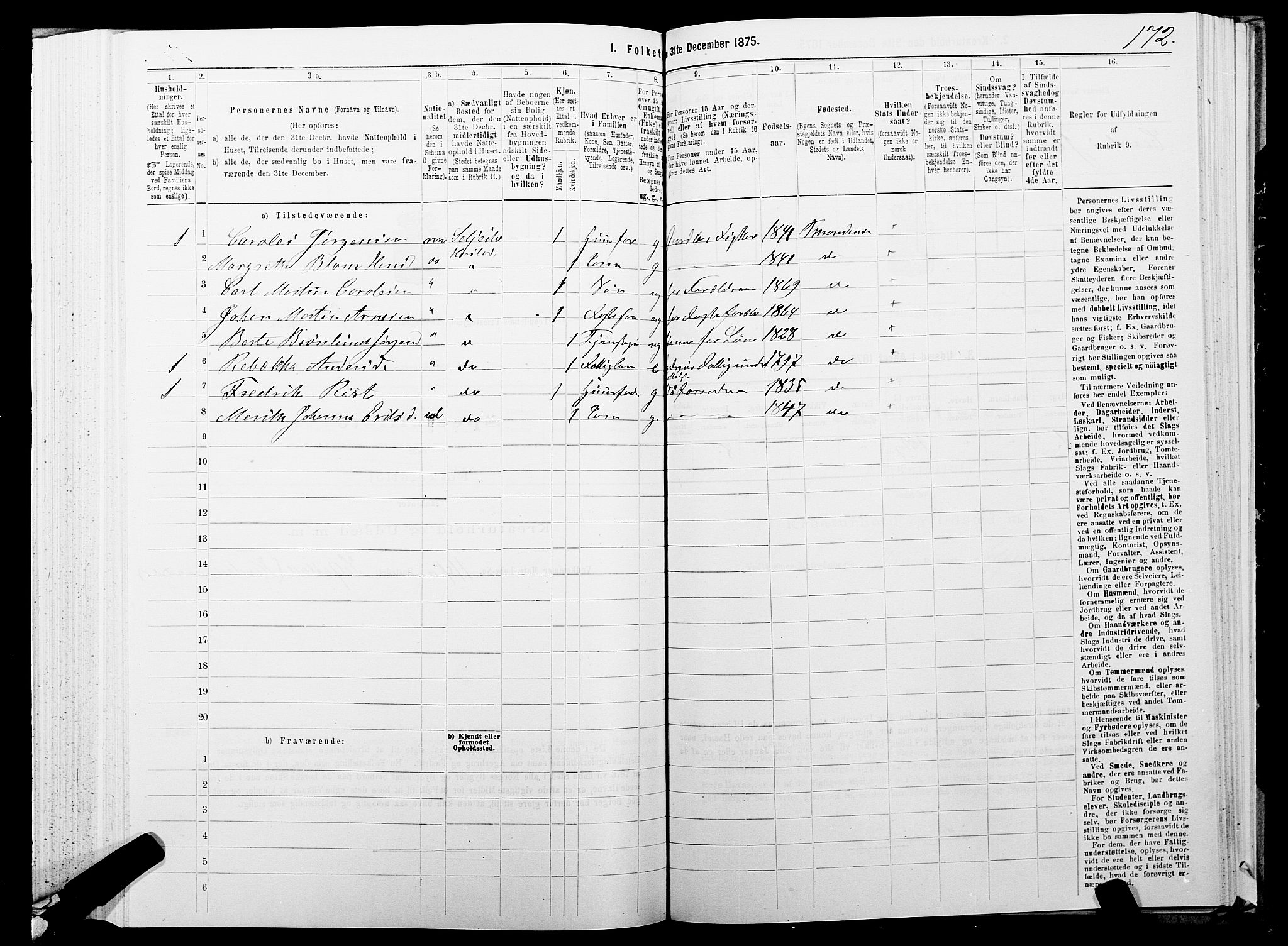 SATØ, 1875 census for 1914P Trondenes, 1875, p. 5172