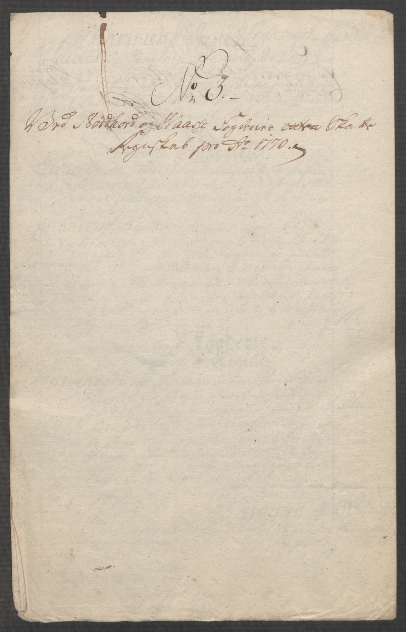 Rentekammeret inntil 1814, Reviderte regnskaper, Fogderegnskap, RA/EA-4092/R51/L3303: Ekstraskatten Nordhordland og Voss, 1762-1772, p. 404